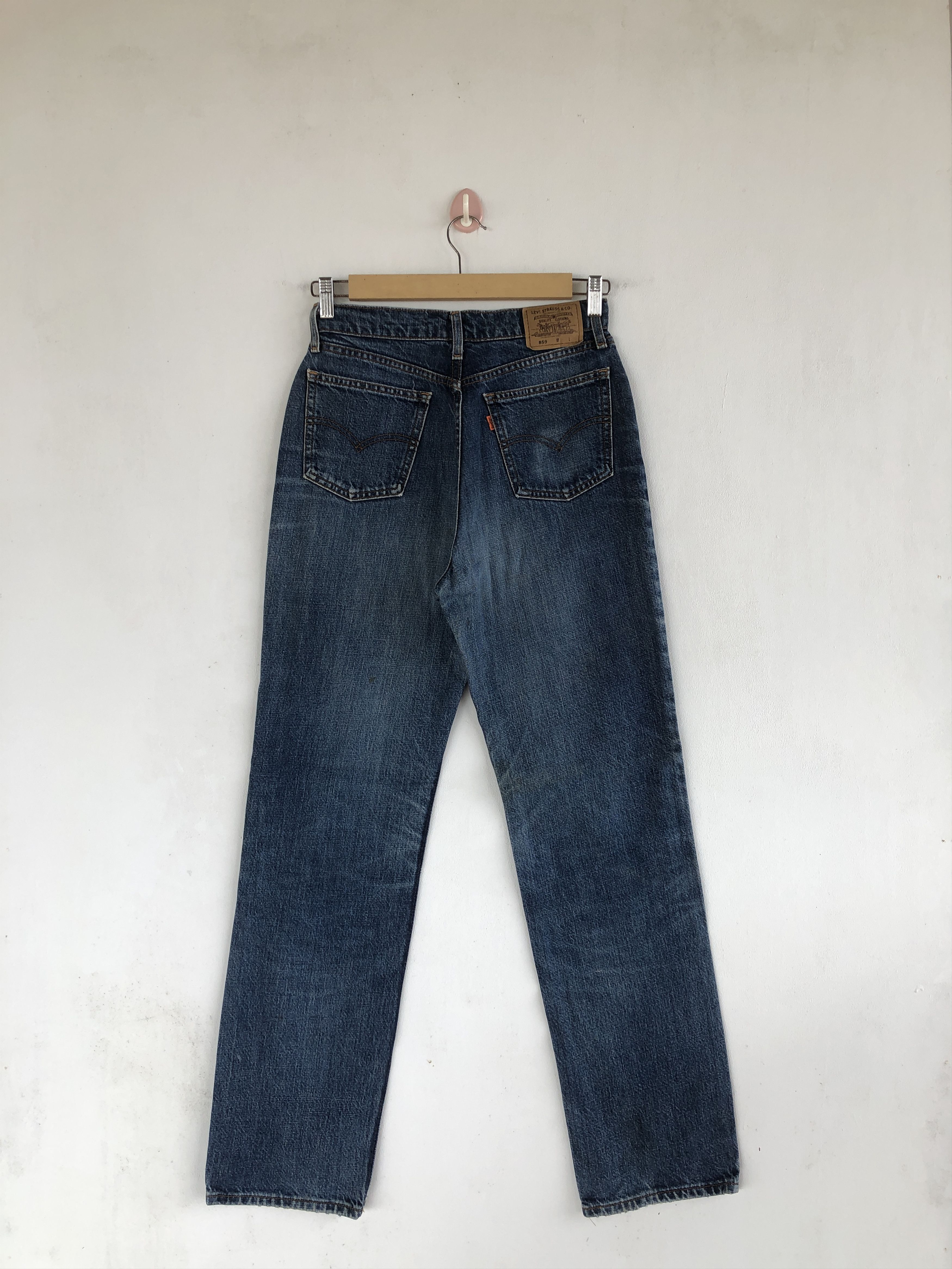 Levi's Vintage Levis Orange Tab Jeans Faded Levi's 859 Denim Pants Size 26" / US 2 / IT 38 - 2 Thumbnail