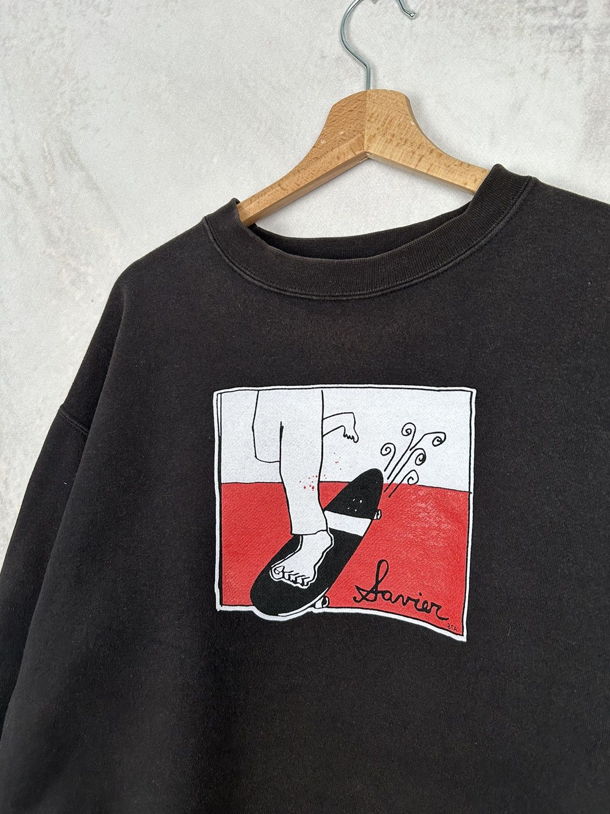 Vintage Vintage Savier Skateboarding 90s Boxy Fit Rare Retro Size US M / EU 48-50 / 2 - 3 Thumbnail