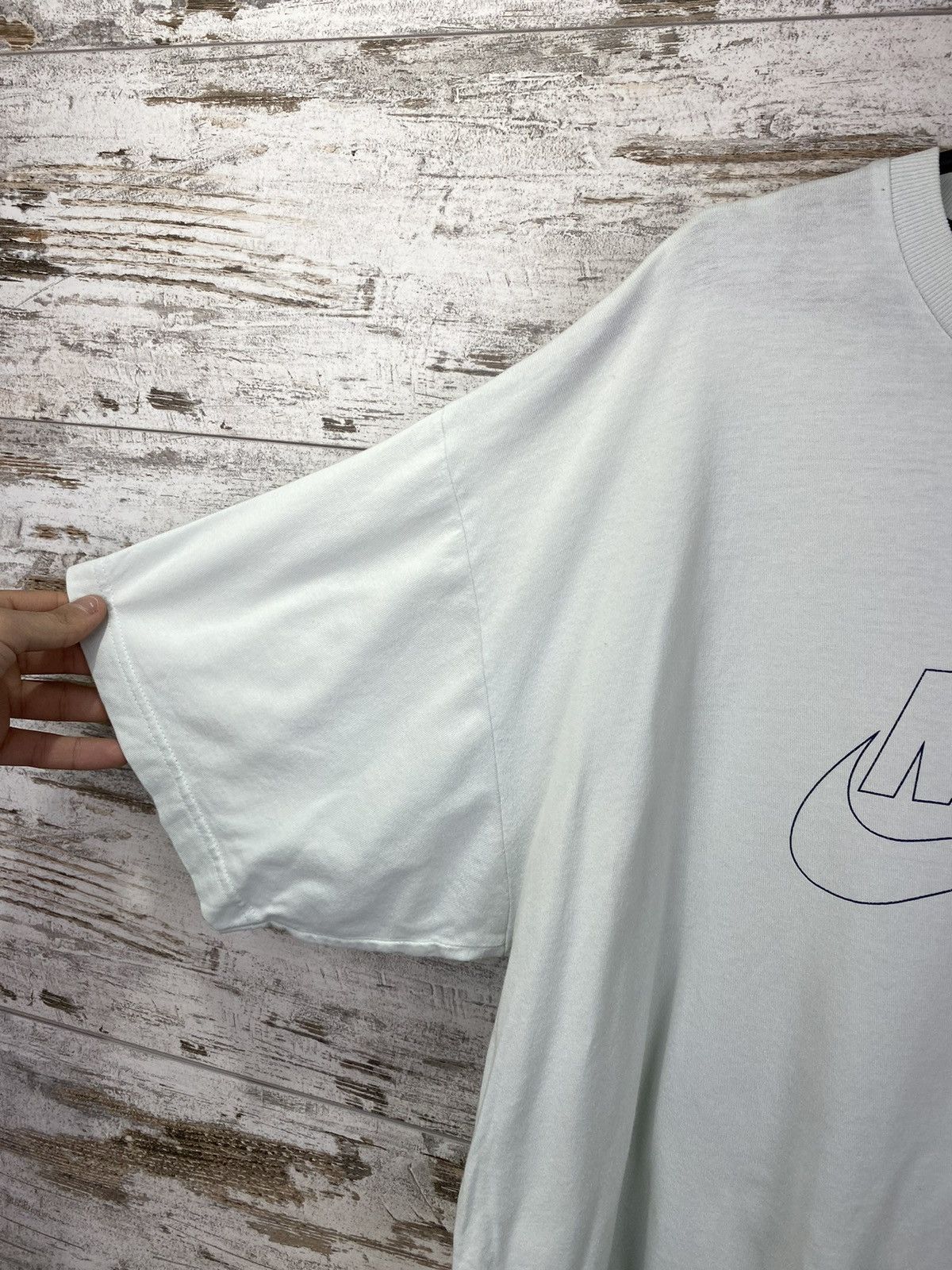 Nike × Vintage Mens Vintage Nike swoosh T Shirt big logo y2k streetwear Size US XL / EU 56 / 4 - 7 Thumbnail