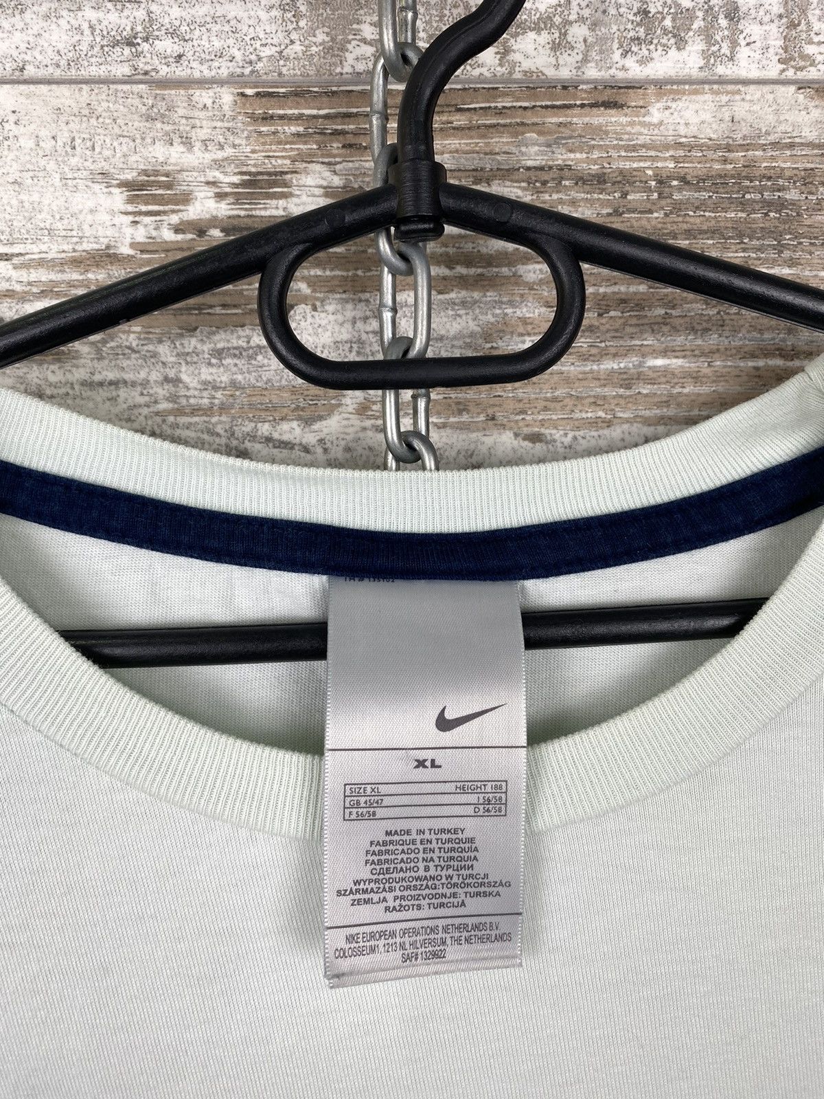 Nike × Vintage Mens Vintage Nike swoosh T Shirt big logo y2k streetwear Size US XL / EU 56 / 4 - 8 Thumbnail