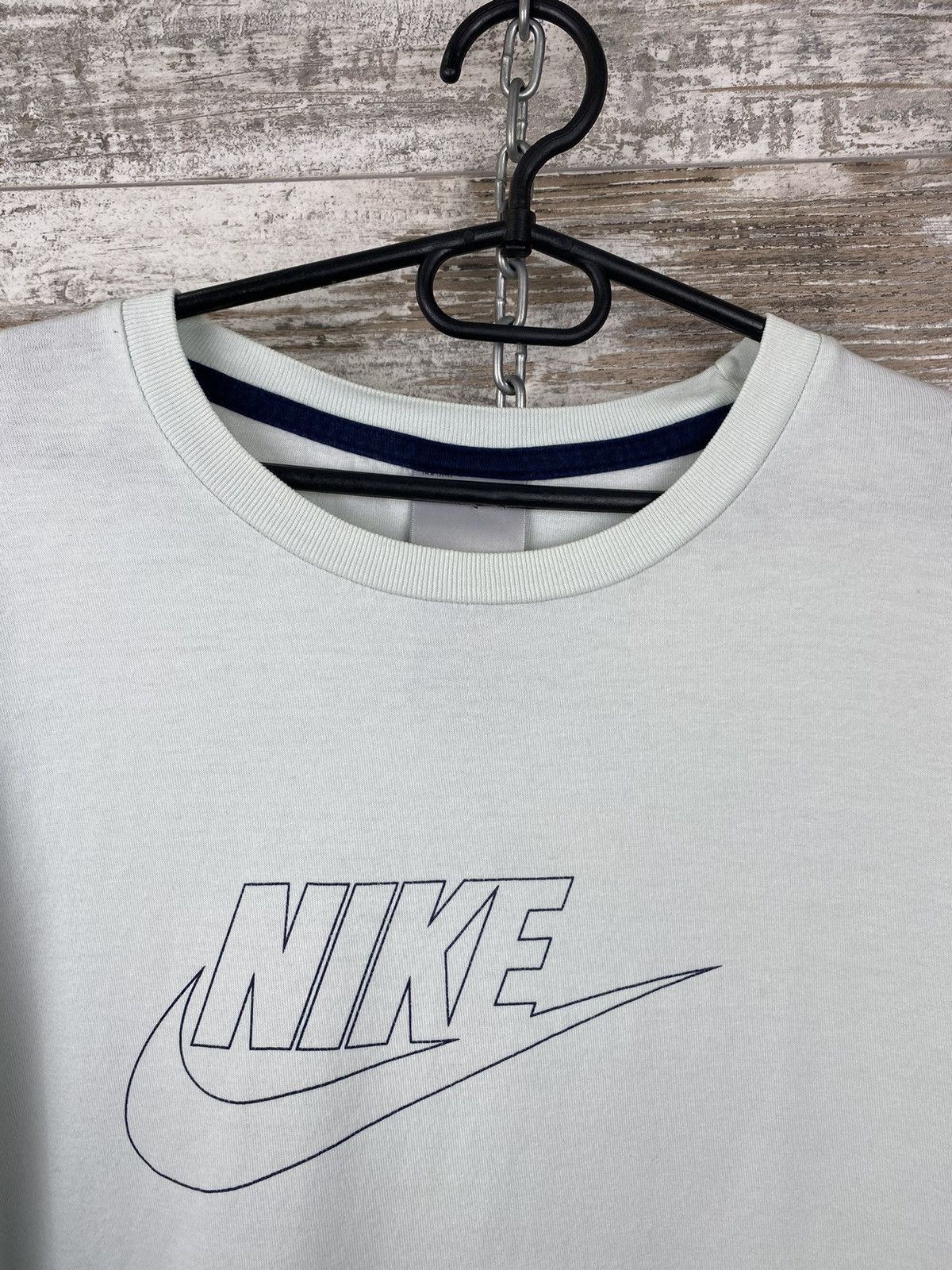Nike × Vintage Mens Vintage Nike swoosh T Shirt big logo y2k streetwear Size US XL / EU 56 / 4 - 6 Thumbnail