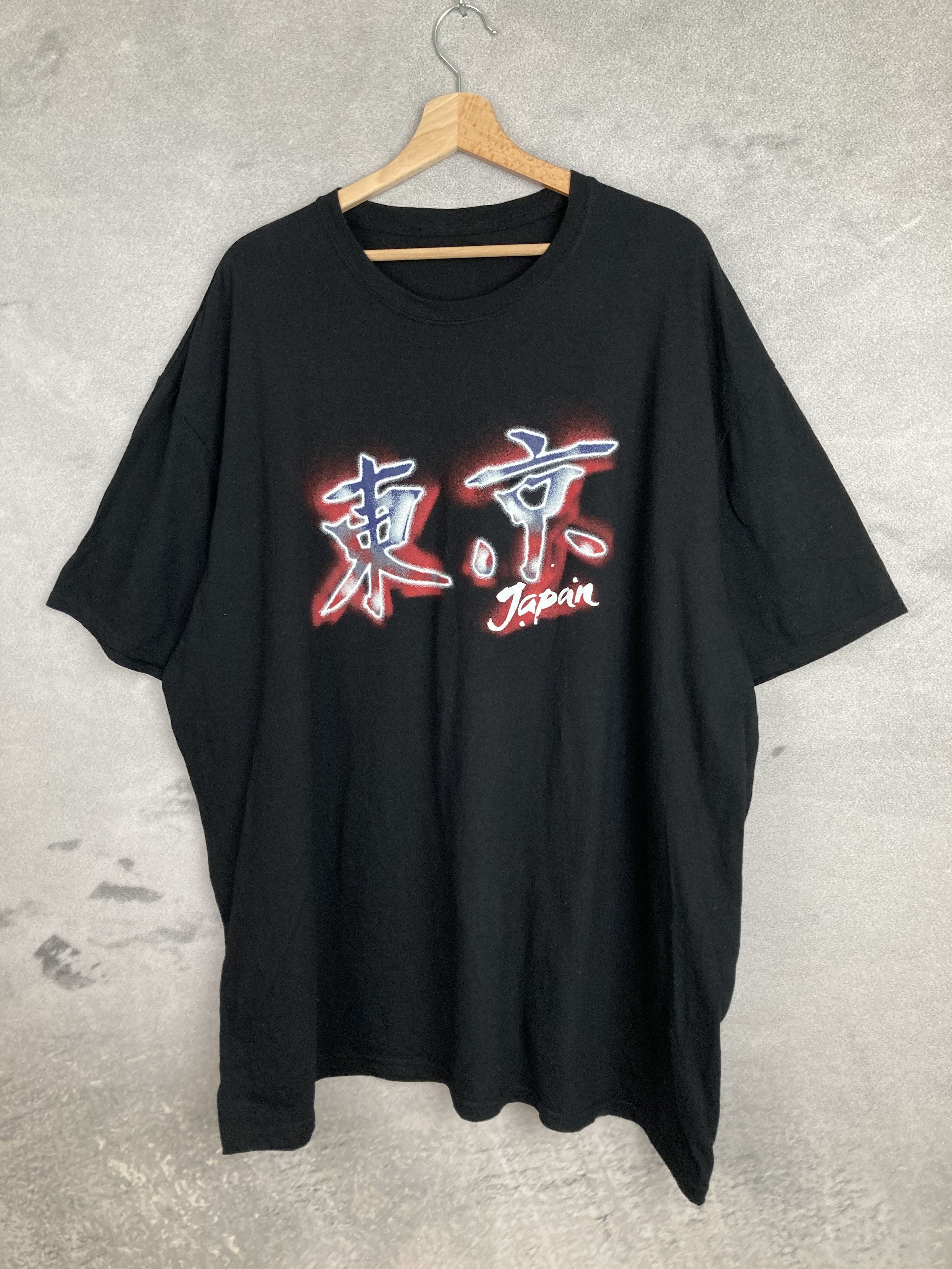 Japanese Brand Vintage Japanese Graphic Tee Oversized Y2K Size US XXL / EU 58 / 5 - 2 Thumbnail