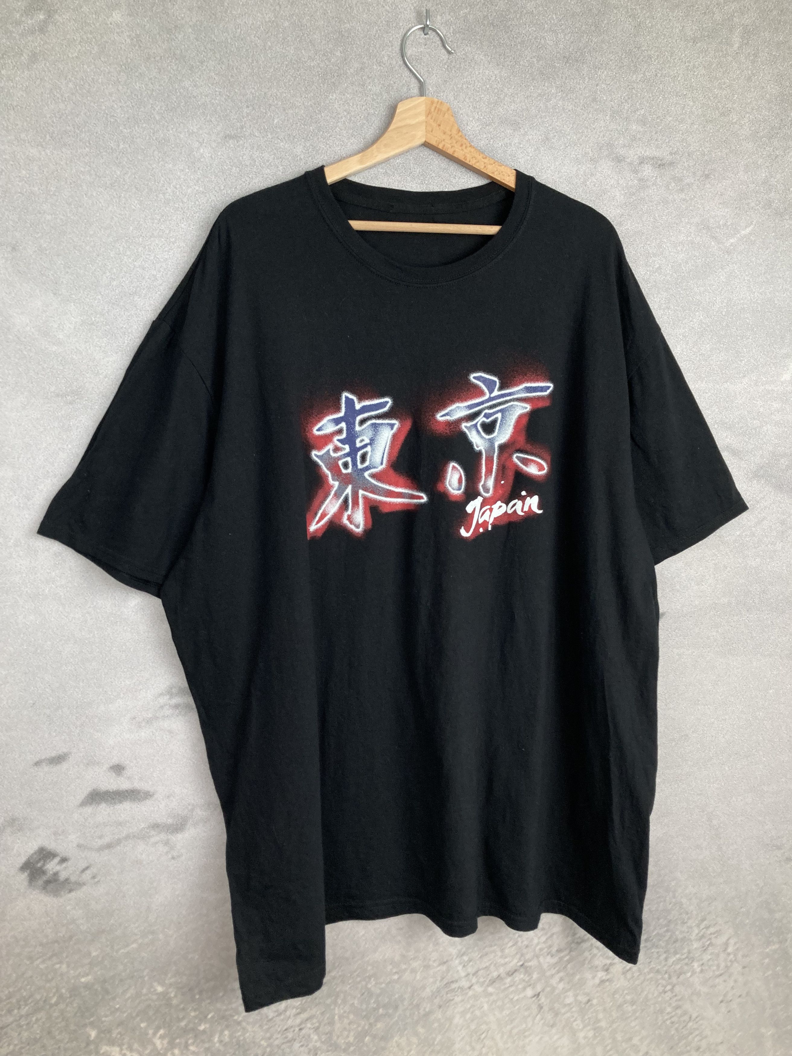 Japanese Brand Vintage Japanese Graphic Tee Oversized Y2K Size US XXL / EU 58 / 5 - 4 Thumbnail