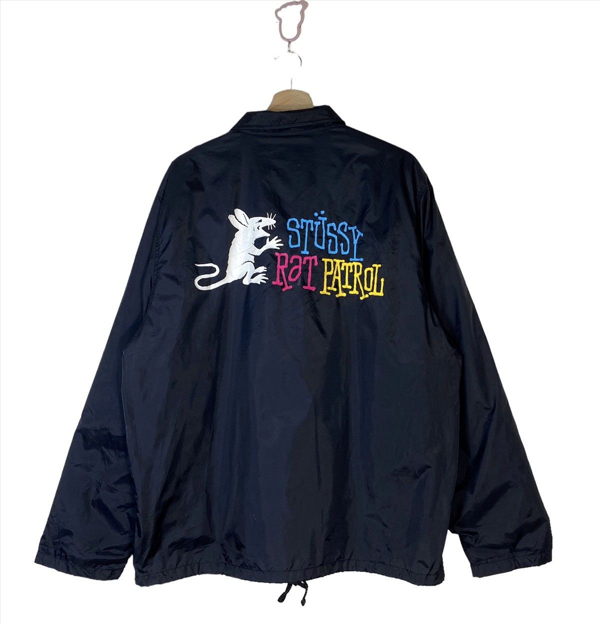 Stussy Rare STUSSY RAT PATROL coat Jacket Nylon USA Size US L / EU 52-54 / 3 - 1 Thumbnail