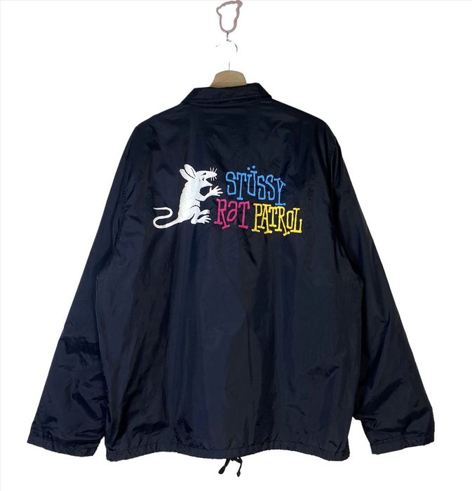 Stussy Rare STUSSY RAT PATROL coat Jacket Nylon USA | Grailed