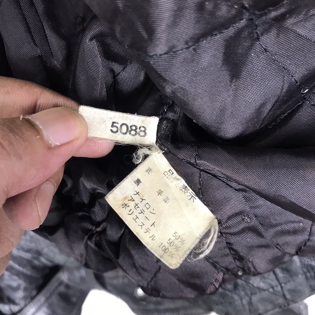 Genuine Leather × Japanese Brand Cowhide Issey Miyake Inspired Oversize Leather Jacket Size US L / EU 52-54 / 3 - 23 Thumbnail