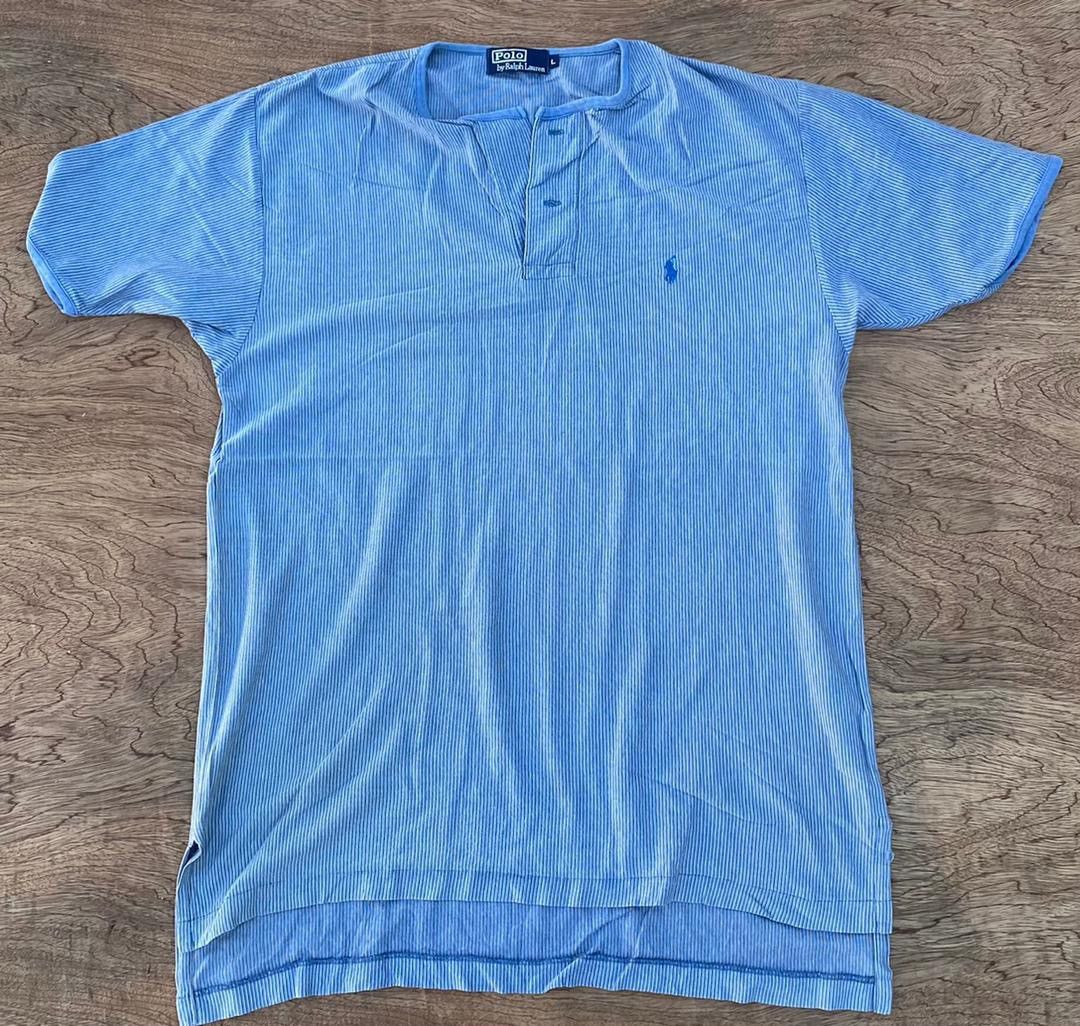 image of Tee Polo Ralph Laurent A26 in Grey, Men's (Size Large)