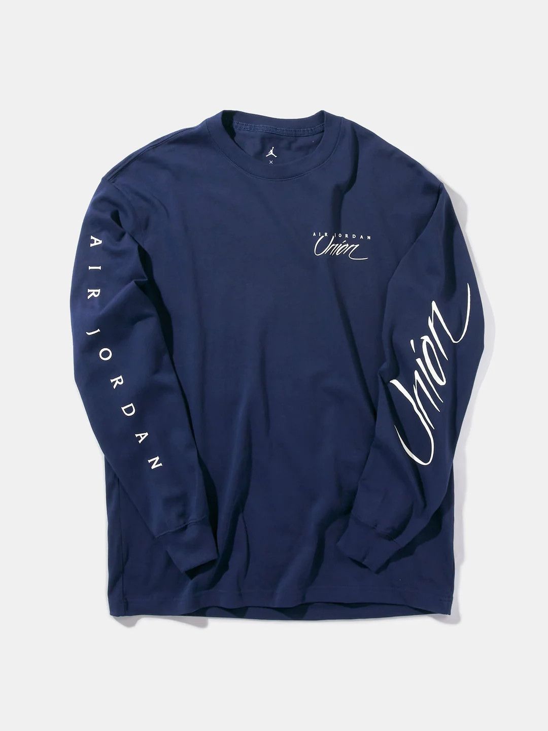 Nike Medium Navy Blue M J Union LS Tee Long Sleeve T-Shirt Crew | Grailed