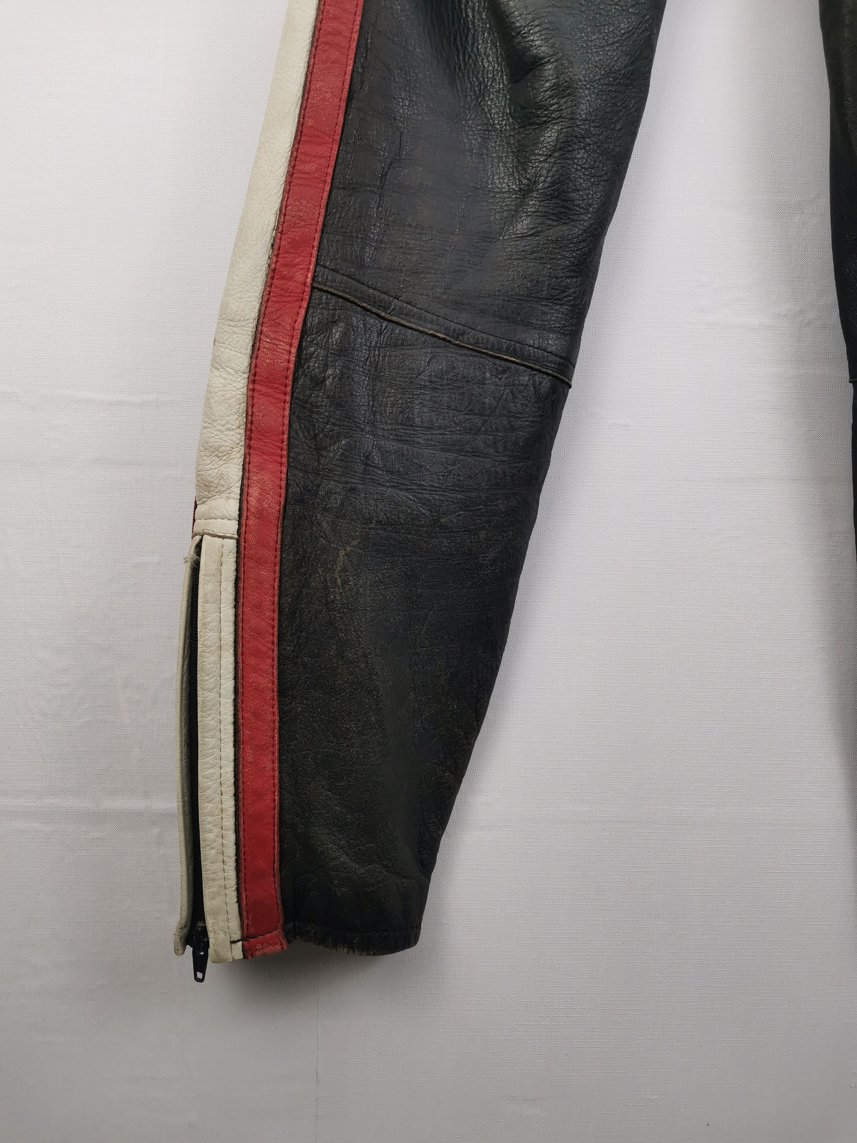 Indian Motorcycle Vintage 80s Racing Motorcycle Suit Leather Jacket Moto Plus Size US M / EU 48-50 / 2 - 8 Thumbnail