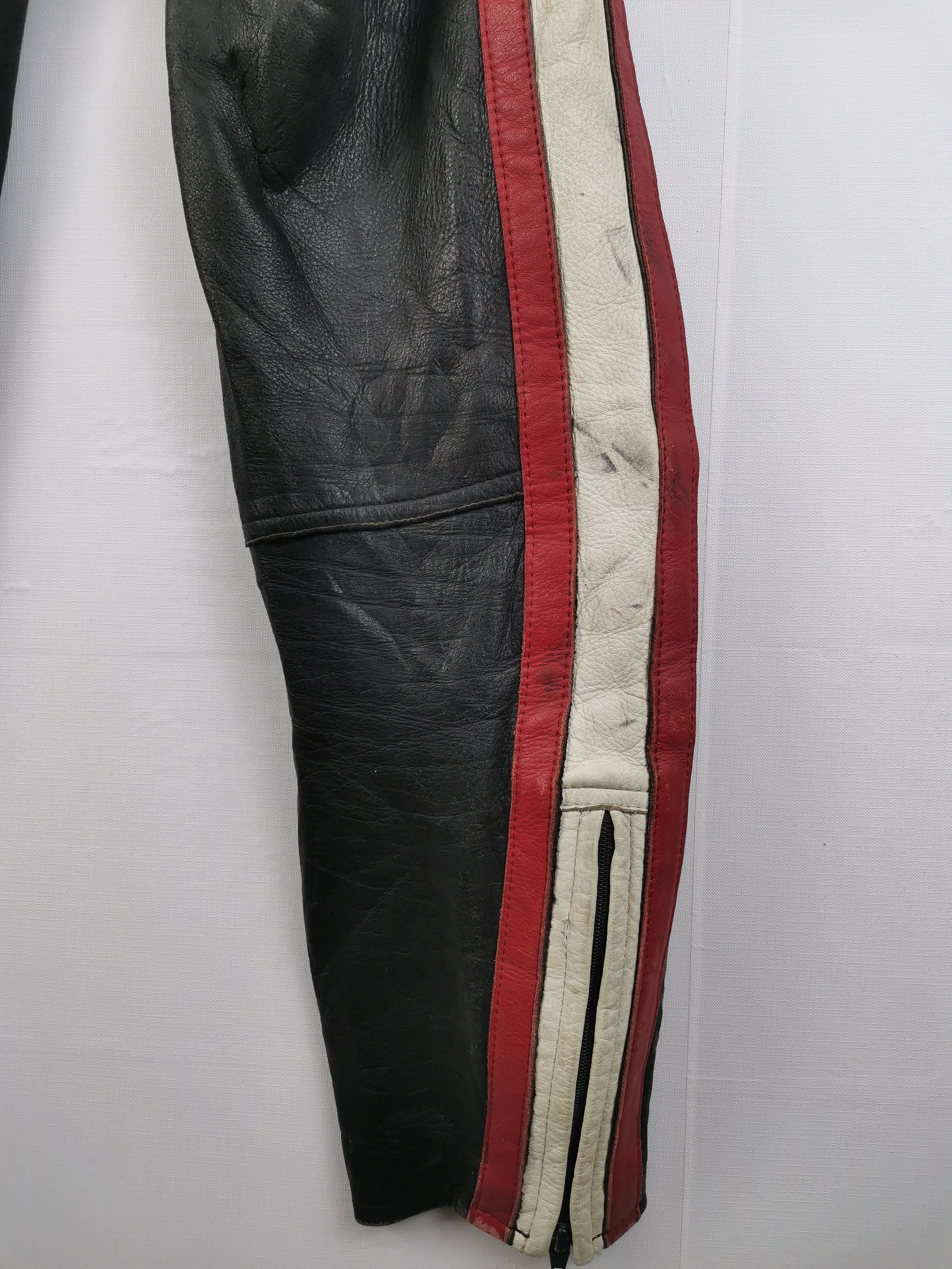 Indian Motorcycle Vintage 80s Racing Motorcycle Suit Leather Jacket Moto Plus Size US M / EU 48-50 / 2 - 9 Thumbnail