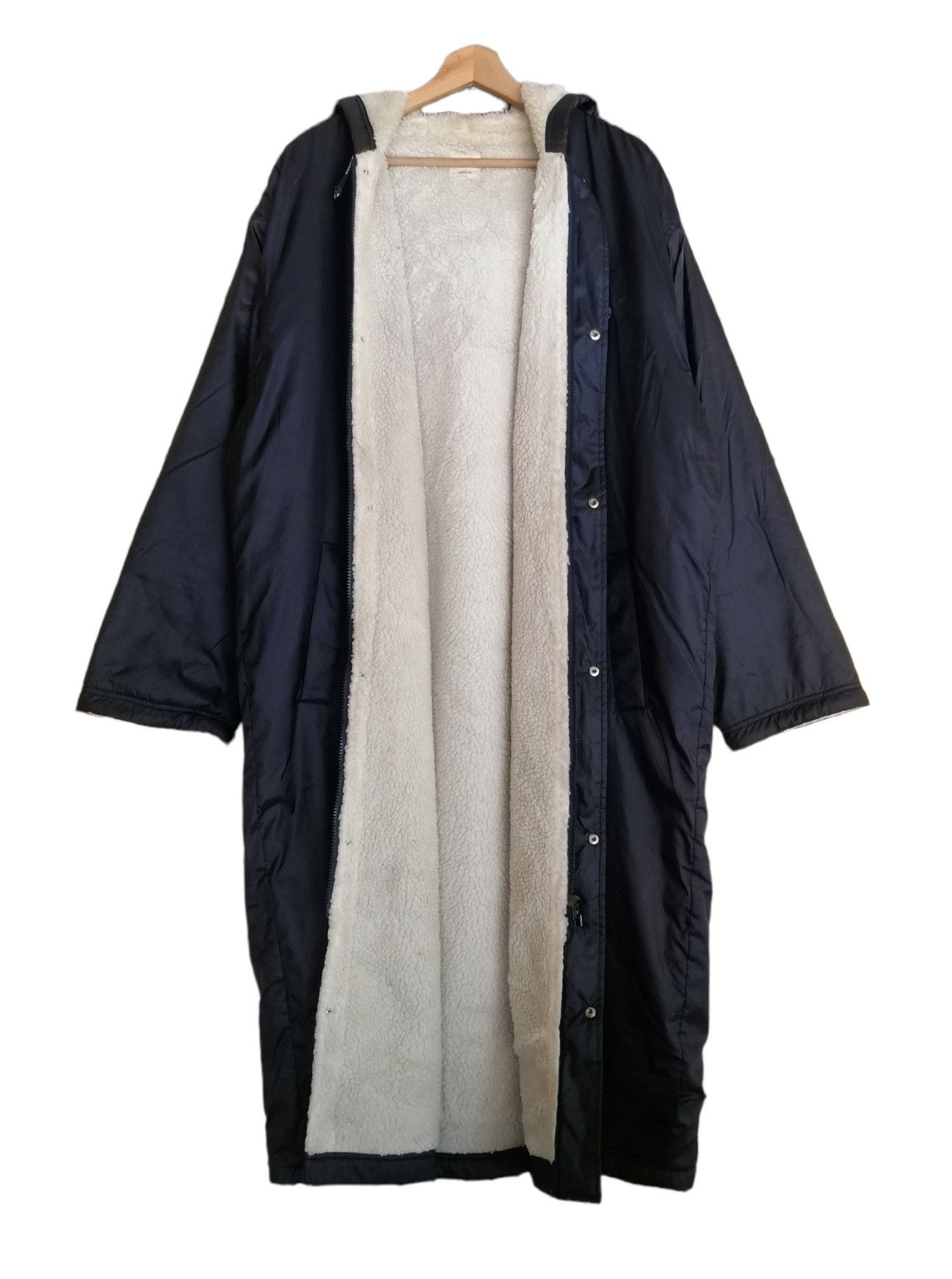 Ellesse Vintage Ellesse Sherpa Lined Long Jacket Size US L / EU 52-54 / 3 - 10 Thumbnail