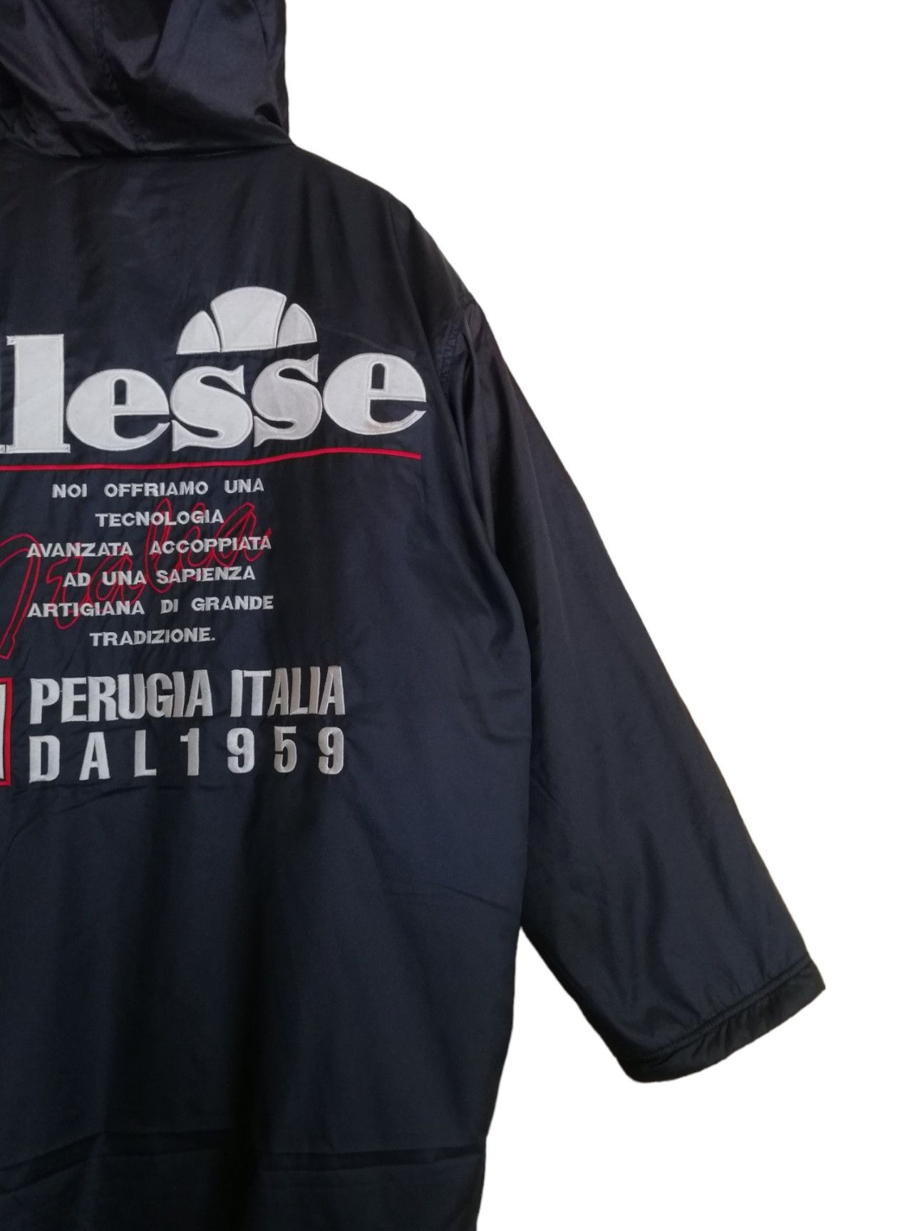 Ellesse Vintage Ellesse Sherpa Lined Long Jacket Size US L / EU 52-54 / 3 - 9 Thumbnail