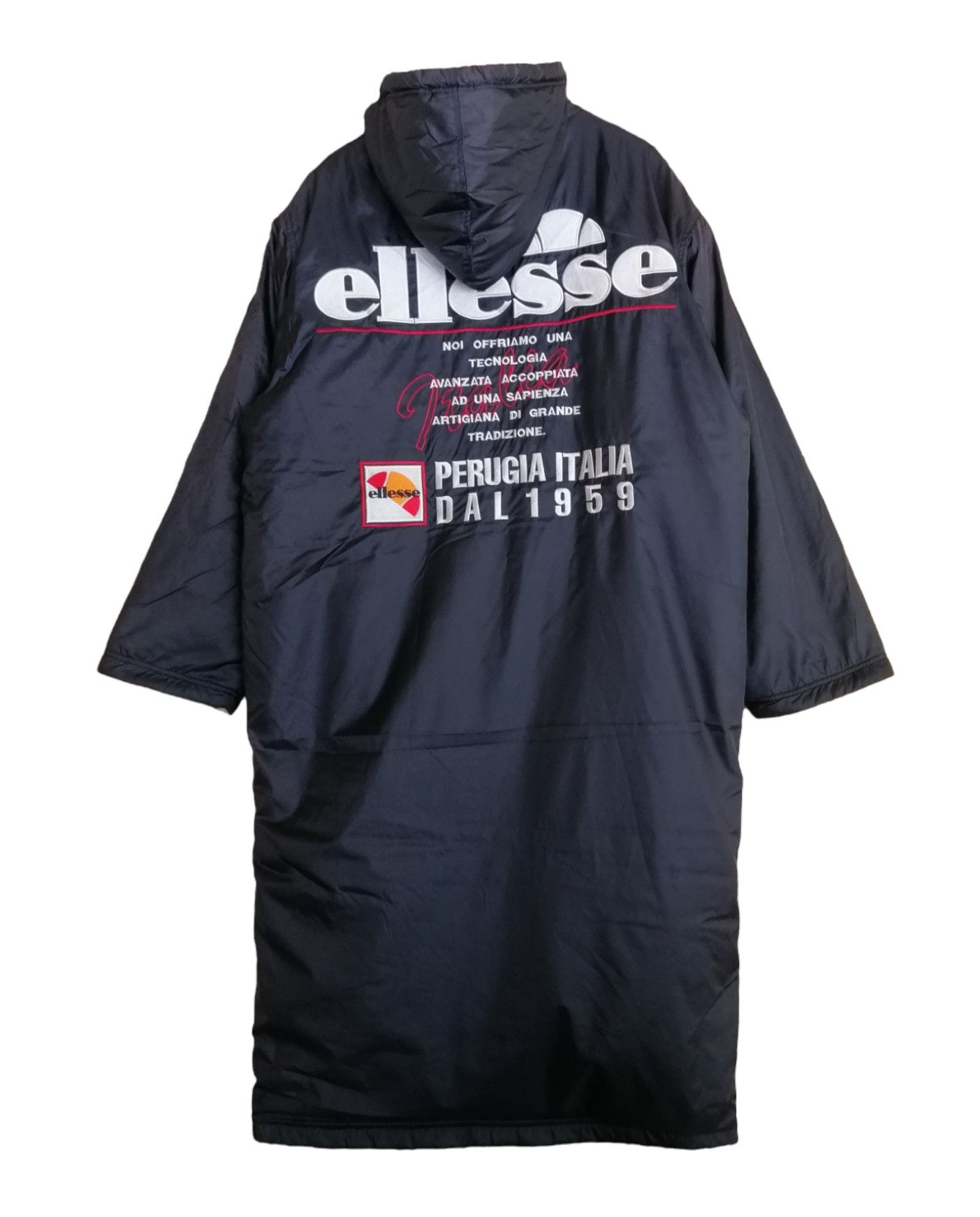 Ellesse Vintage Ellesse Sherpa Lined Long Jacket Size US L / EU 52-54 / 3 - 7 Thumbnail
