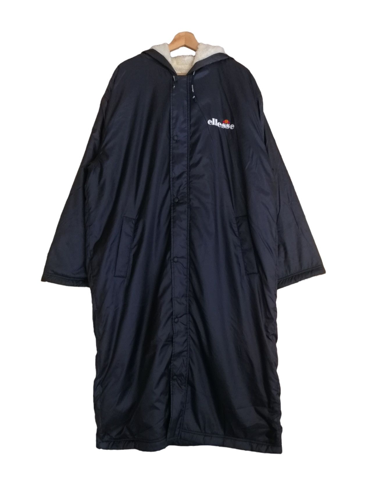 Ellesse Vintage Ellesse Sherpa Lined Long Jacket Size US L / EU 52-54 / 3 - 2 Thumbnail