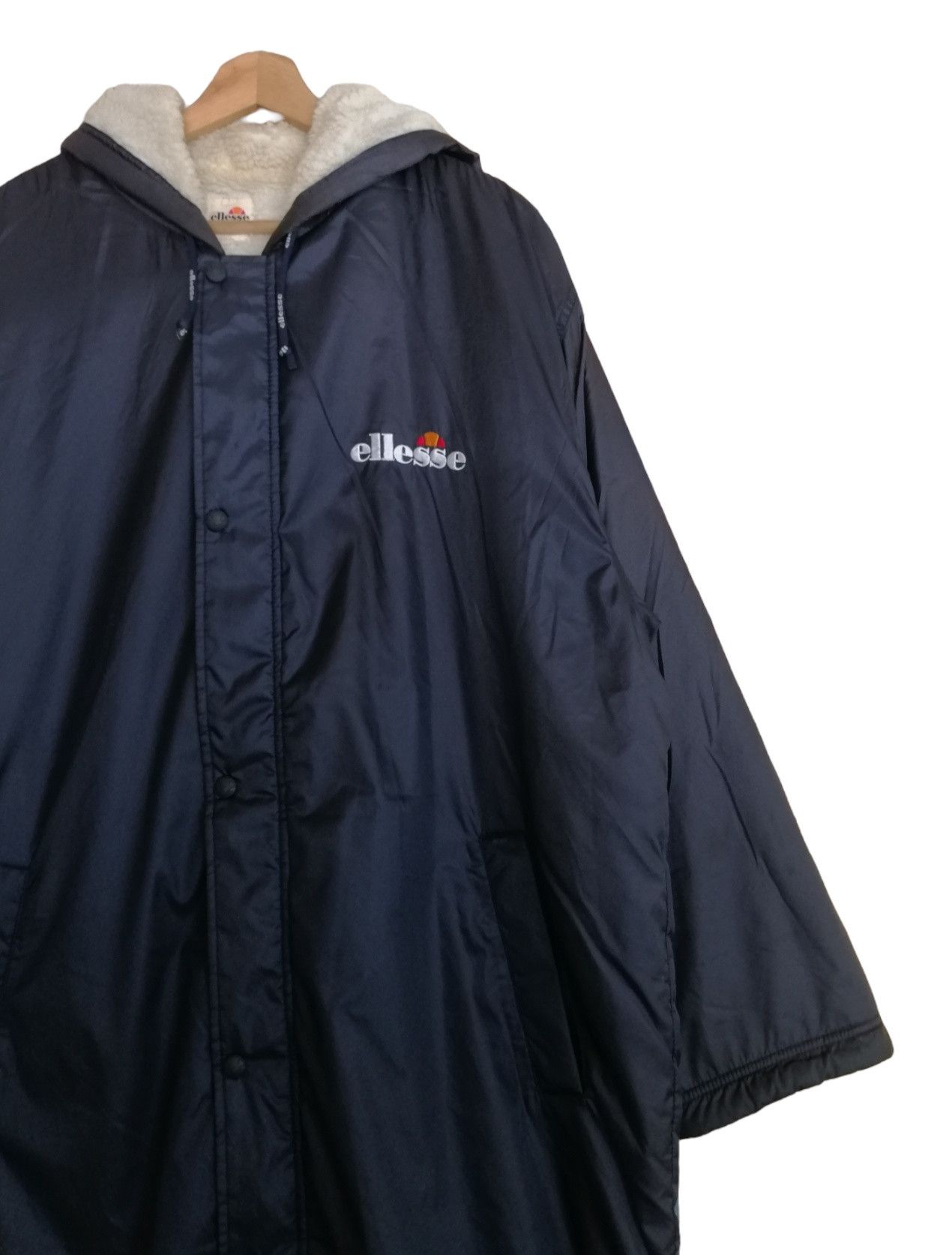 Ellesse Vintage Ellesse Sherpa Lined Long Jacket Size US L / EU 52-54 / 3 - 4 Thumbnail