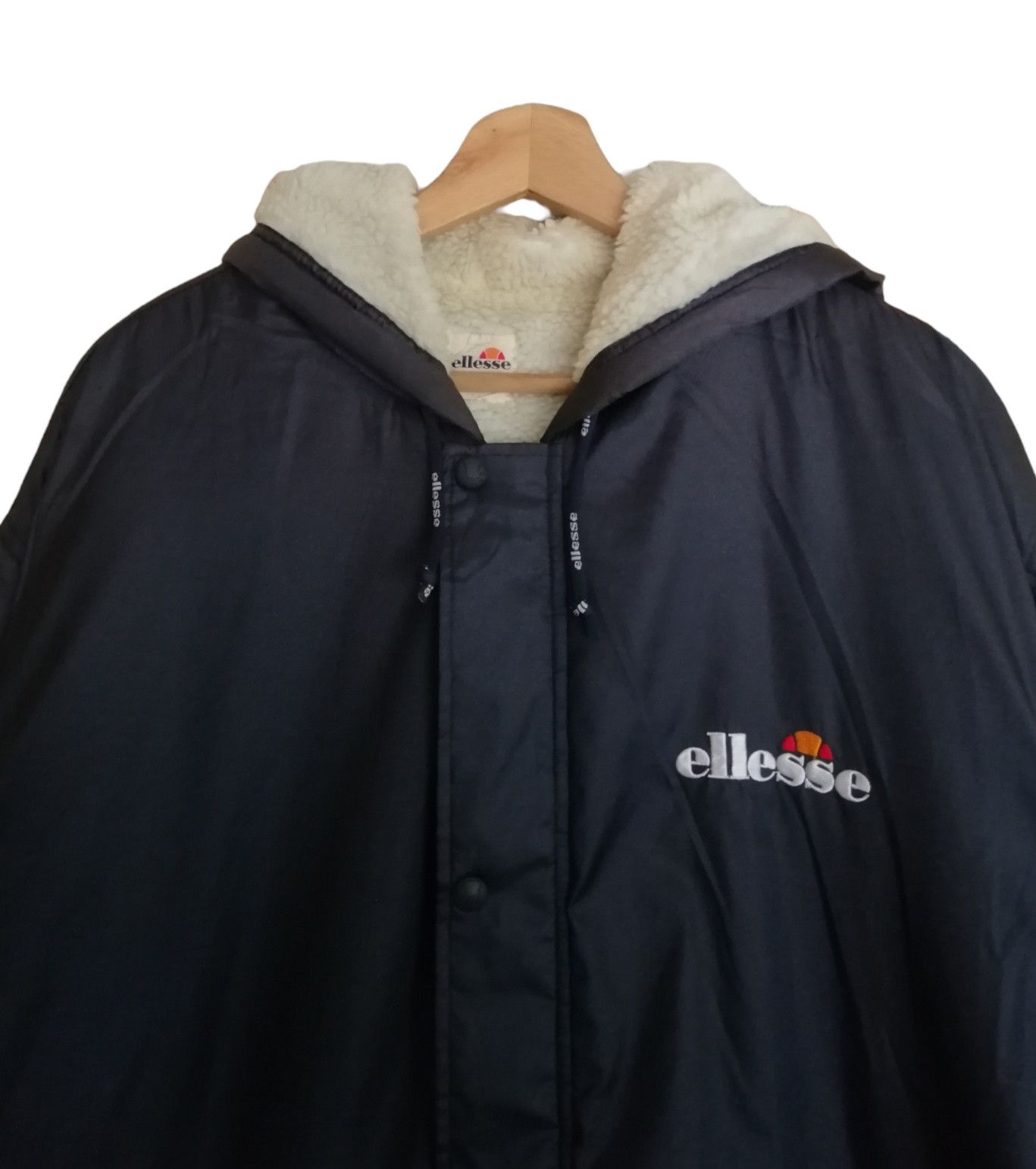 Ellesse Vintage Ellesse Sherpa Lined Long Jacket Size US L / EU 52-54 / 3 - 5 Thumbnail