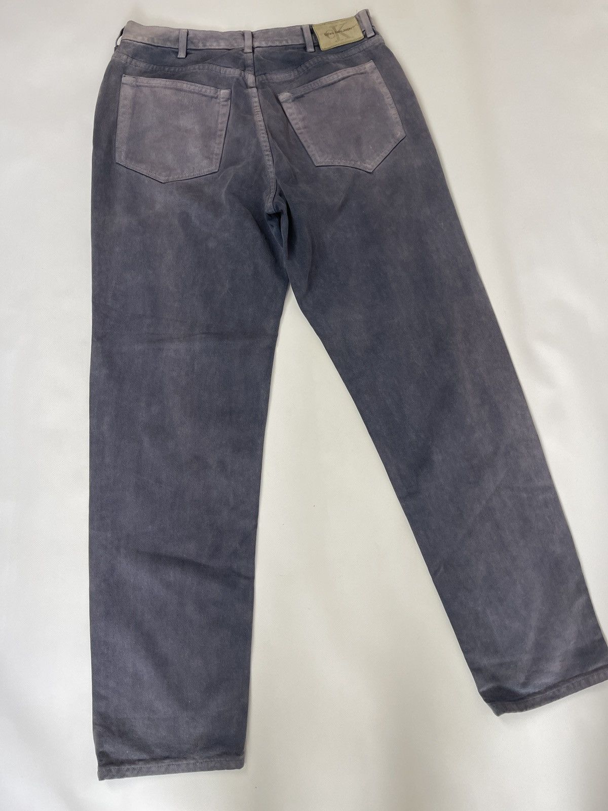 Calvin Klein Calvin Klein fabric washed blue tie-dye made in USA jeans Size US 36 / EU 52 - 14 Thumbnail