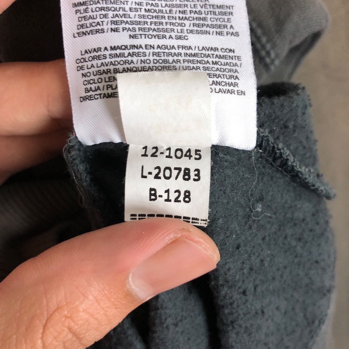 Nike Nike Centre Logo Moss Travis Scott Style Trashed Hoodie Size US L / EU 52-54 / 3 - 10 Thumbnail