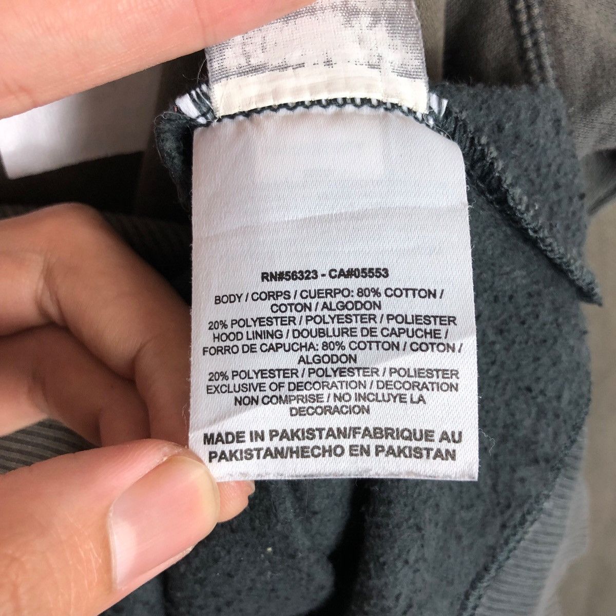 Nike Nike Centre Logo Moss Travis Scott Style Trashed Hoodie Size US L / EU 52-54 / 3 - 8 Thumbnail