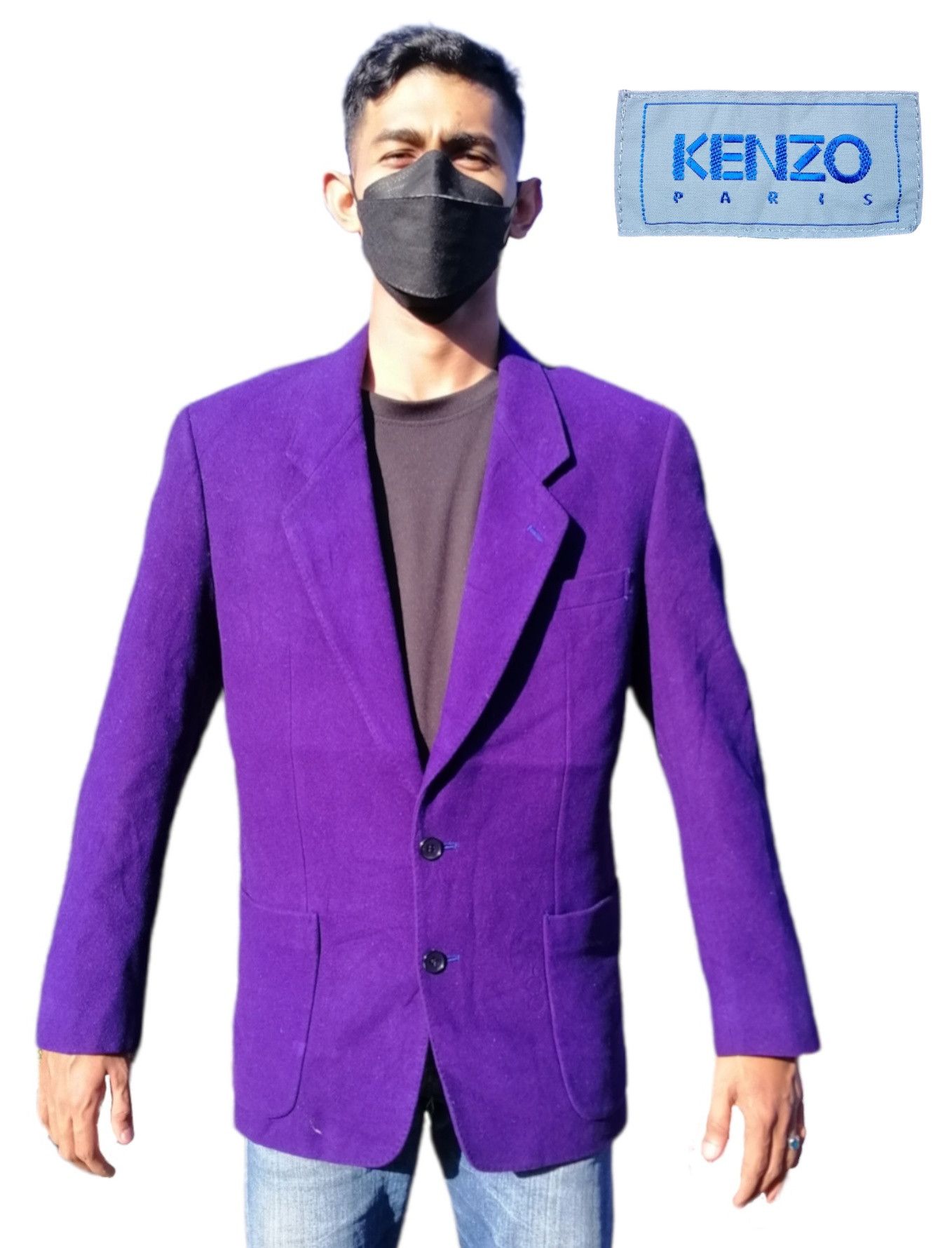 Kenzo Vintage KENZO Paris Coat Blazer Jacket Size US S / EU 44-46 / 1 - 1 Thumbnail