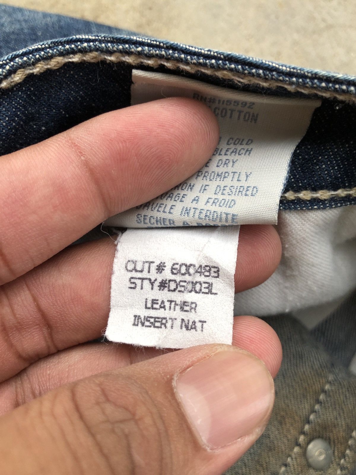 Robins Jeans ROBIN JEANS SWAROSKI DENIM JEANS FLARED Size US 35 - 25 Thumbnail