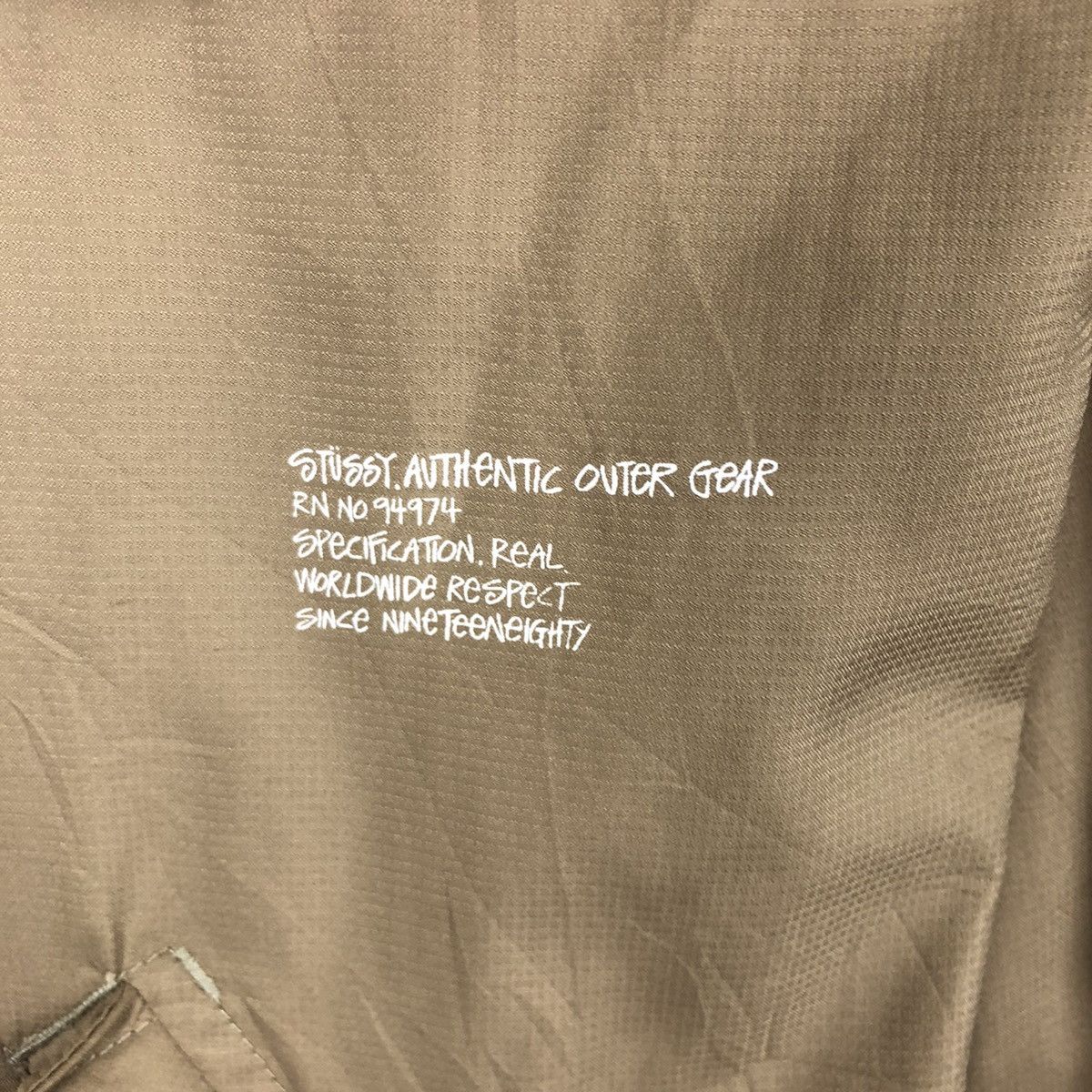 Stussy × Vintage STUSSY OUTER GEAR WINDBREAKER LIGHT JACKET Size US L / EU 52-54 / 3 - 6 Thumbnail