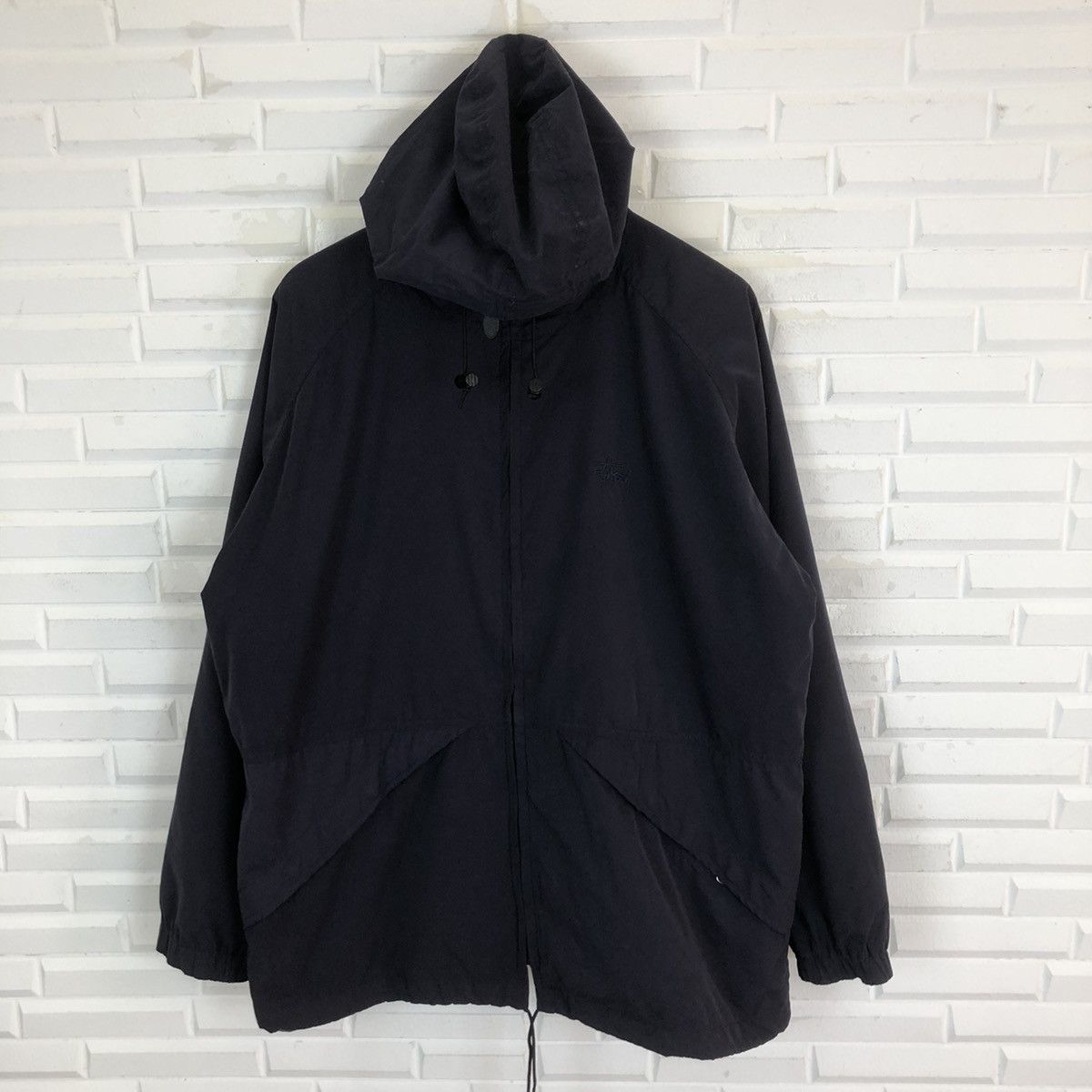 Stussy × Vintage STUSSY HOODIE LIGHT JACKET Size US L / EU 52-54 / 3 - 1 Thumbnail