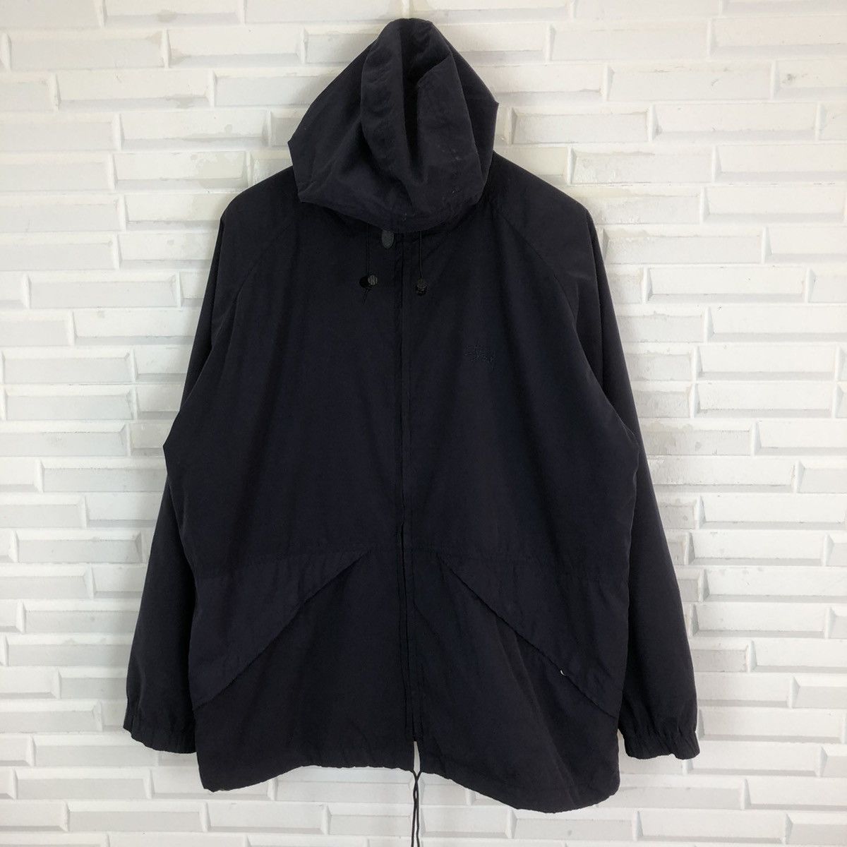 Stussy × Vintage STUSSY HOODIE LIGHT JACKET Size US L / EU 52-54 / 3 - 2 Thumbnail