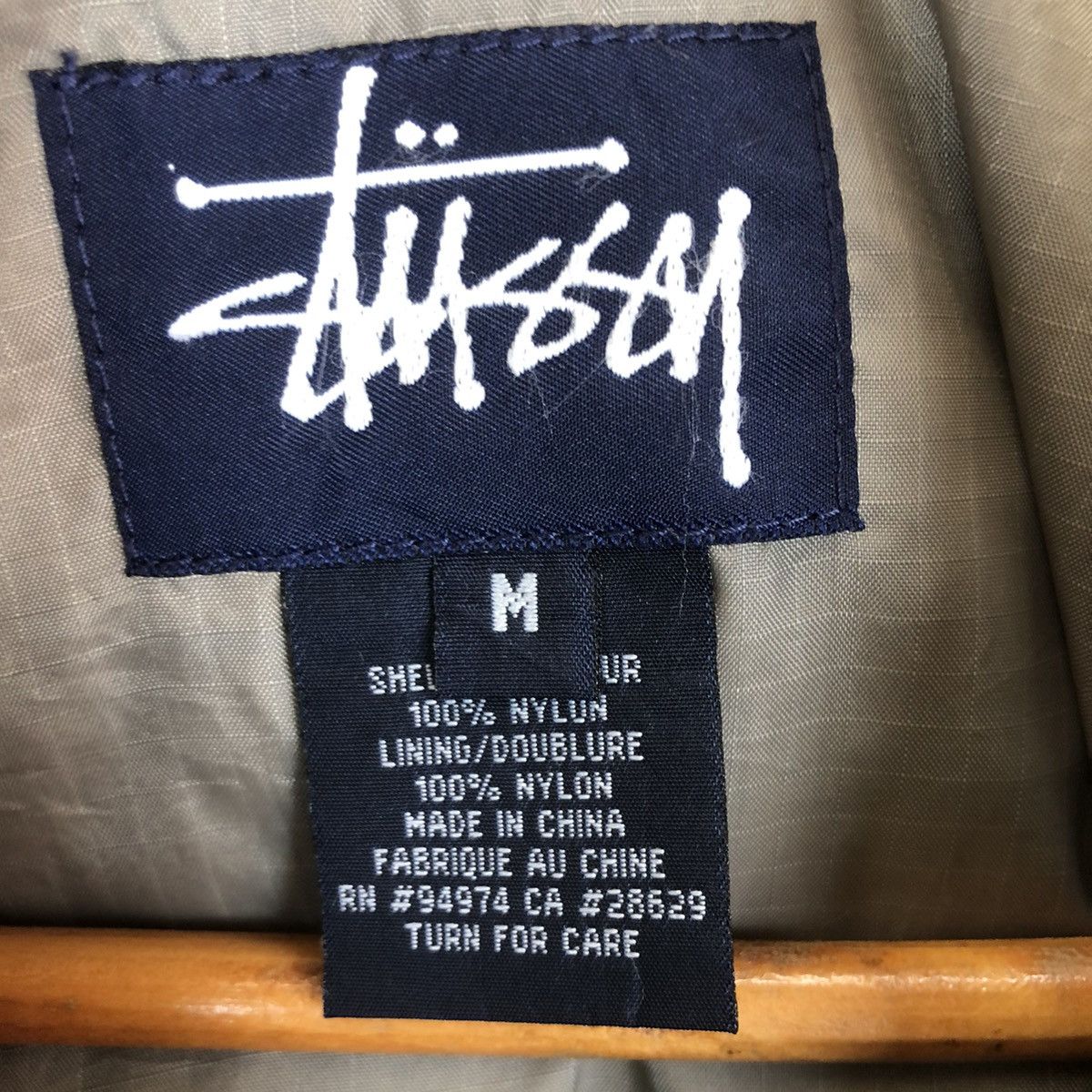 Stussy × Vintage STUSSY HOODIE LIGHT JACKET Size US L / EU 52-54 / 3 - 13 Thumbnail