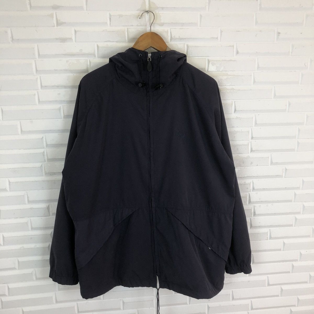 Stussy × Vintage STUSSY HOODIE LIGHT JACKET Size US L / EU 52-54 / 3 - 7 Thumbnail