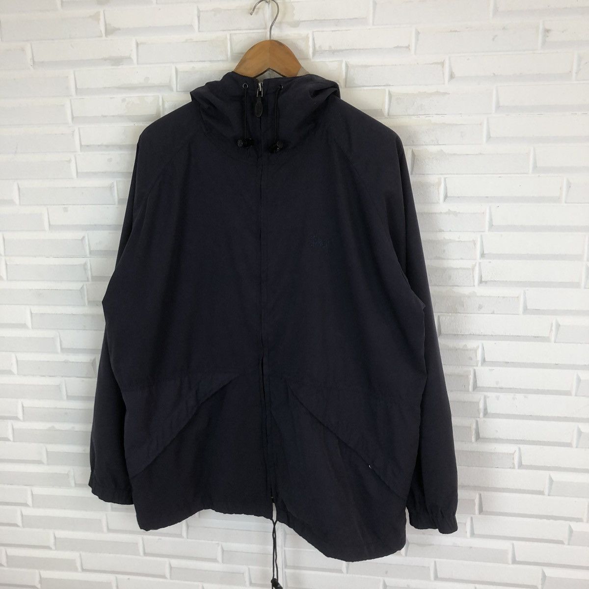 Stussy × Vintage STUSSY HOODIE LIGHT JACKET Size US L / EU 52-54 / 3 - 6 Thumbnail