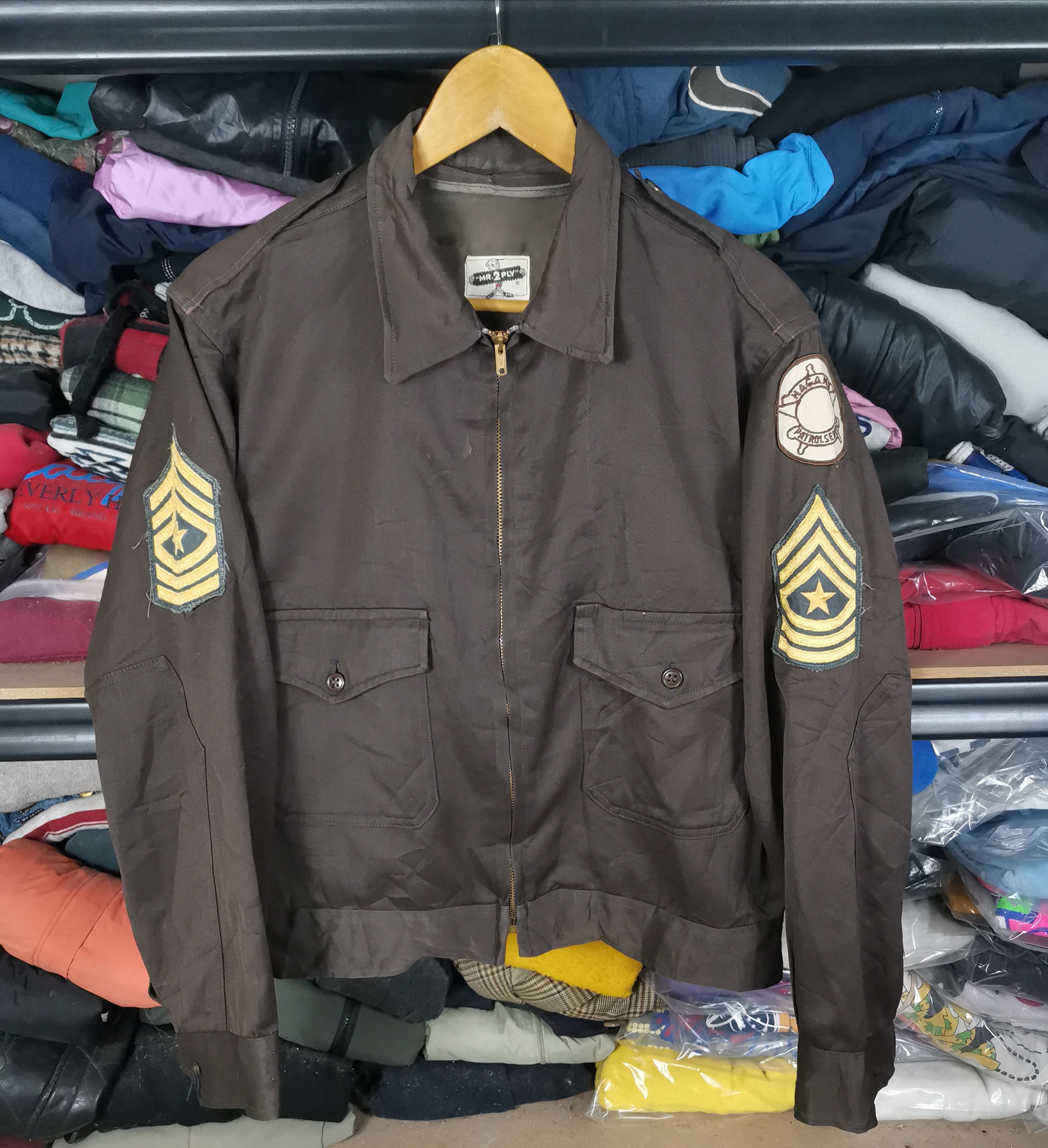 Vintage Vintage Military Jacket Mr. 2 Ply Size US L / EU 52-54 / 3 - 1 Thumbnail