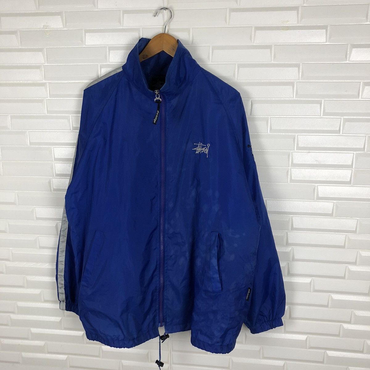Stussy × Vintage STUSSY SPORT WINDBREAKER LIGHT JACKET | Grailed