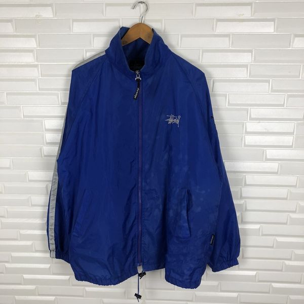 Vintage STUSSY SPORT WINDBREAKER LIGHT JACKET | Grailed