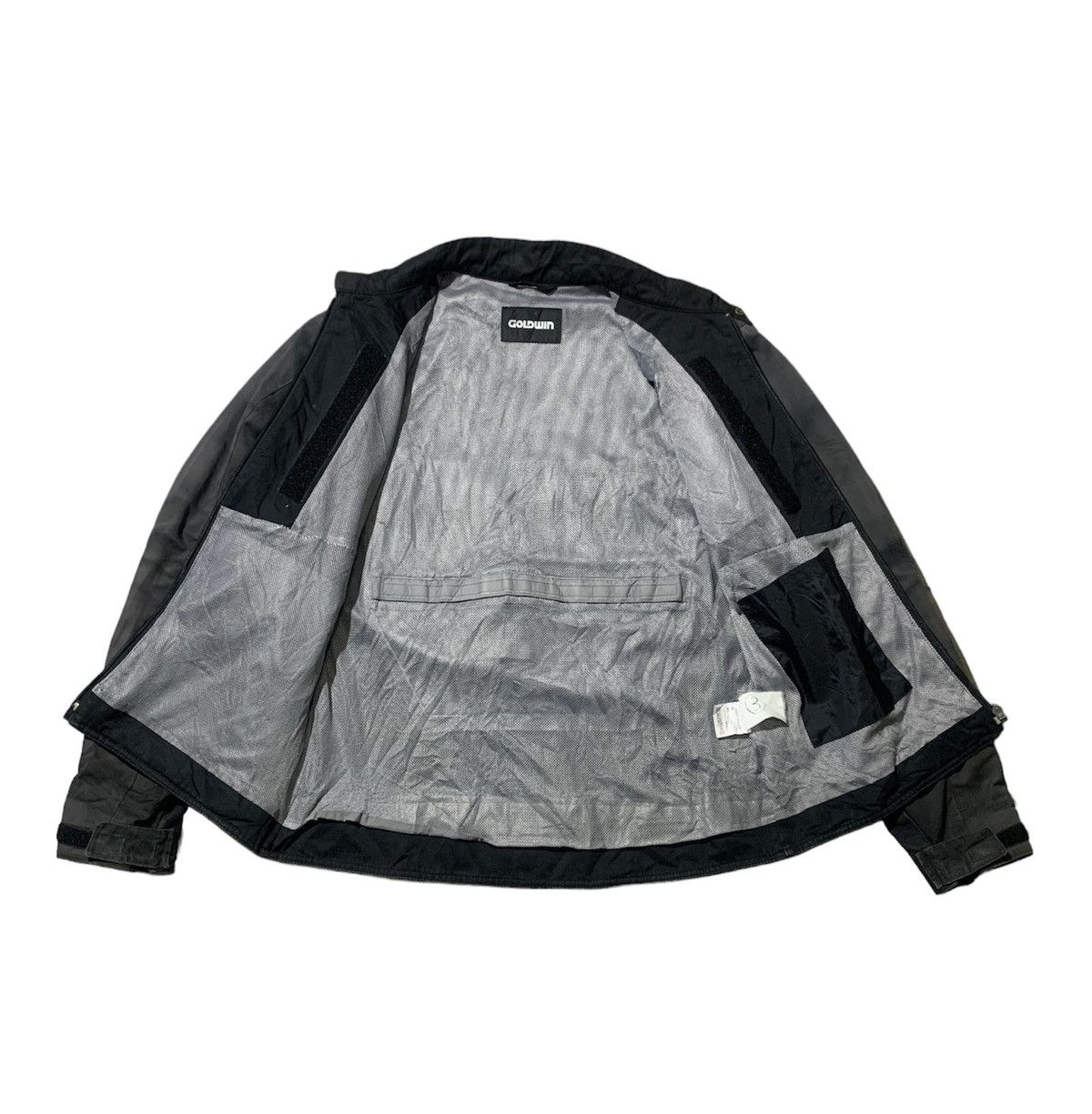 Goldwin Trashed Vintage Goldwin Motocycle Jacket Sun Faded Size US M / EU 48-50 / 2 - 3 Thumbnail
