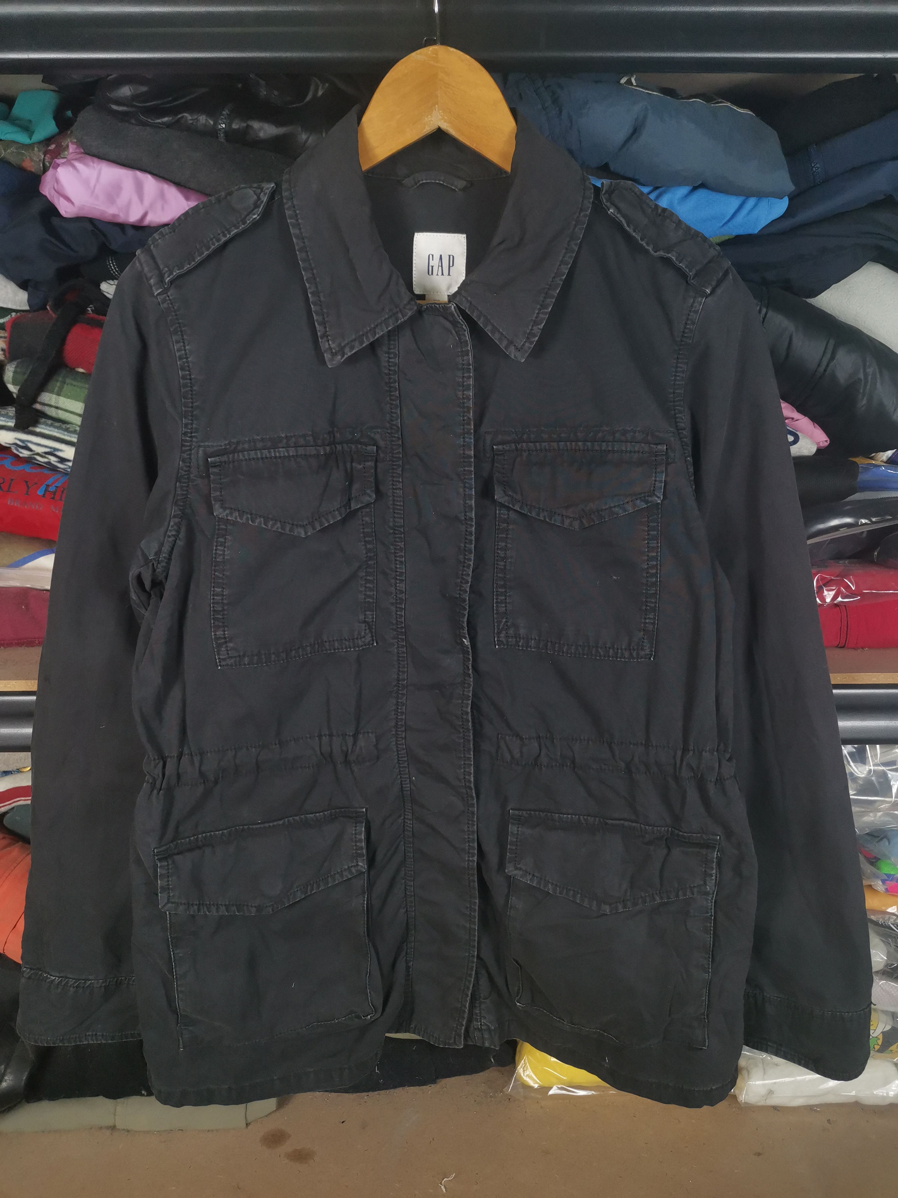 image of Archival Clothing x M 65 Field Jacket Vintage Gap M 65 Field Jacket in Black, Men's (Size 2XS)