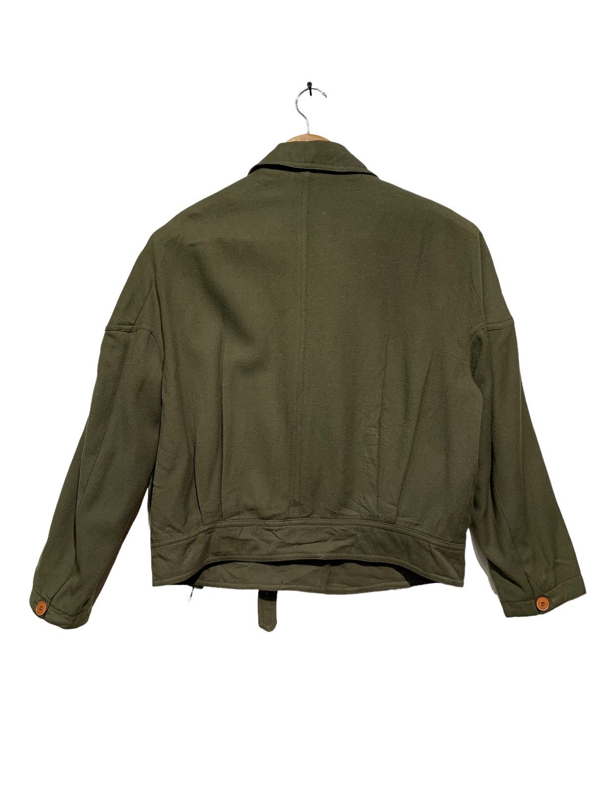 Hai Sporting Gear × Issey Miyake 🔥HSG WOOL GREEN JACKETS Size M / US 6-8 / IT 42-44 - 6 Thumbnail