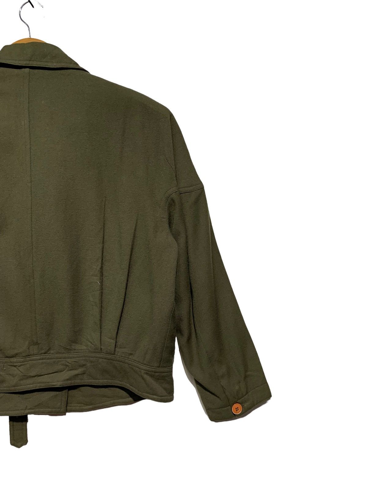 Hai Sporting Gear × Issey Miyake 🔥HSG WOOL GREEN JACKETS Size M / US 6-8 / IT 42-44 - 8 Thumbnail