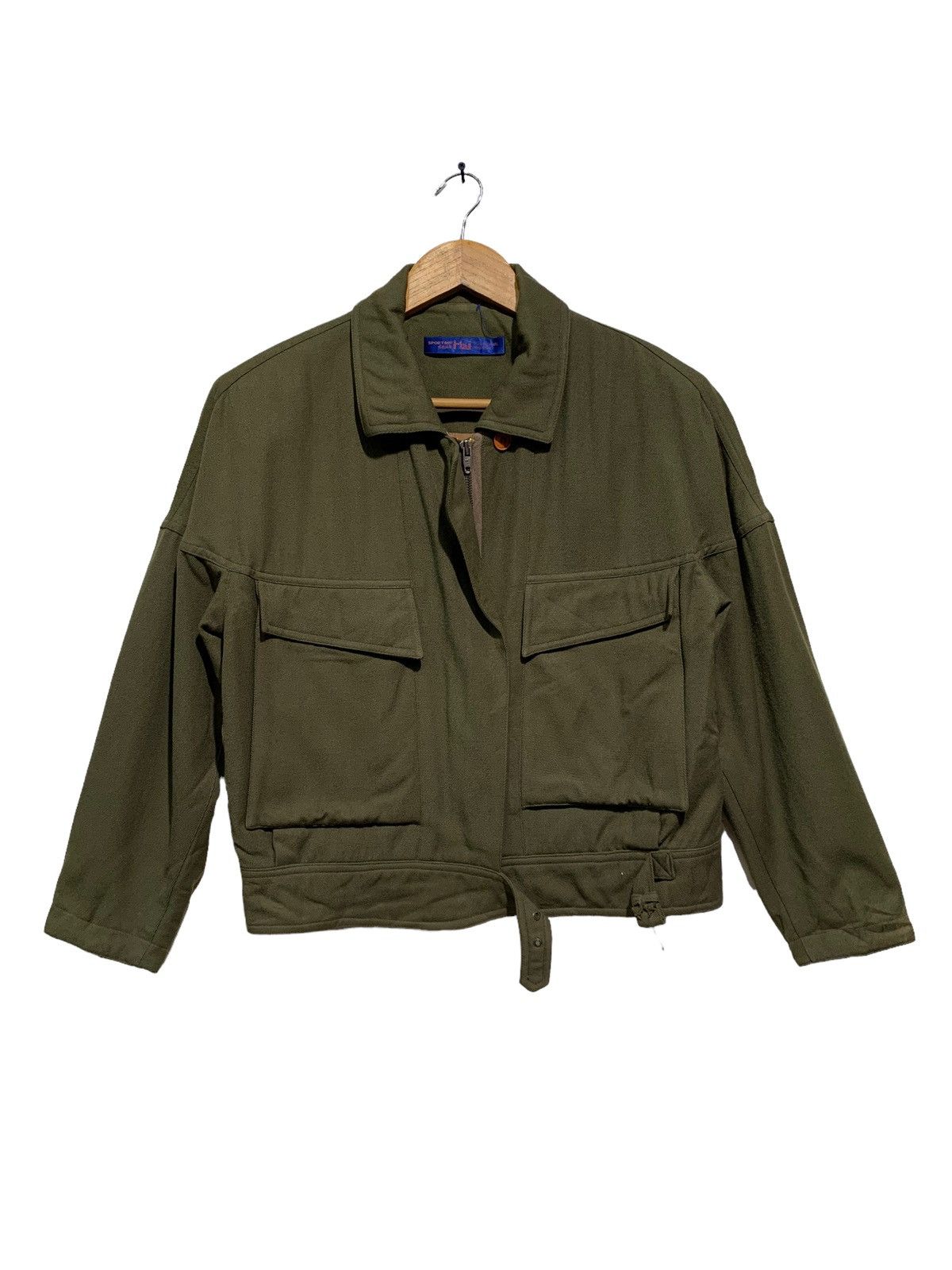 Hai Sporting Gear × Issey Miyake 🔥HSG WOOL GREEN JACKETS Size M / US 6-8 / IT 42-44 - 1 Thumbnail