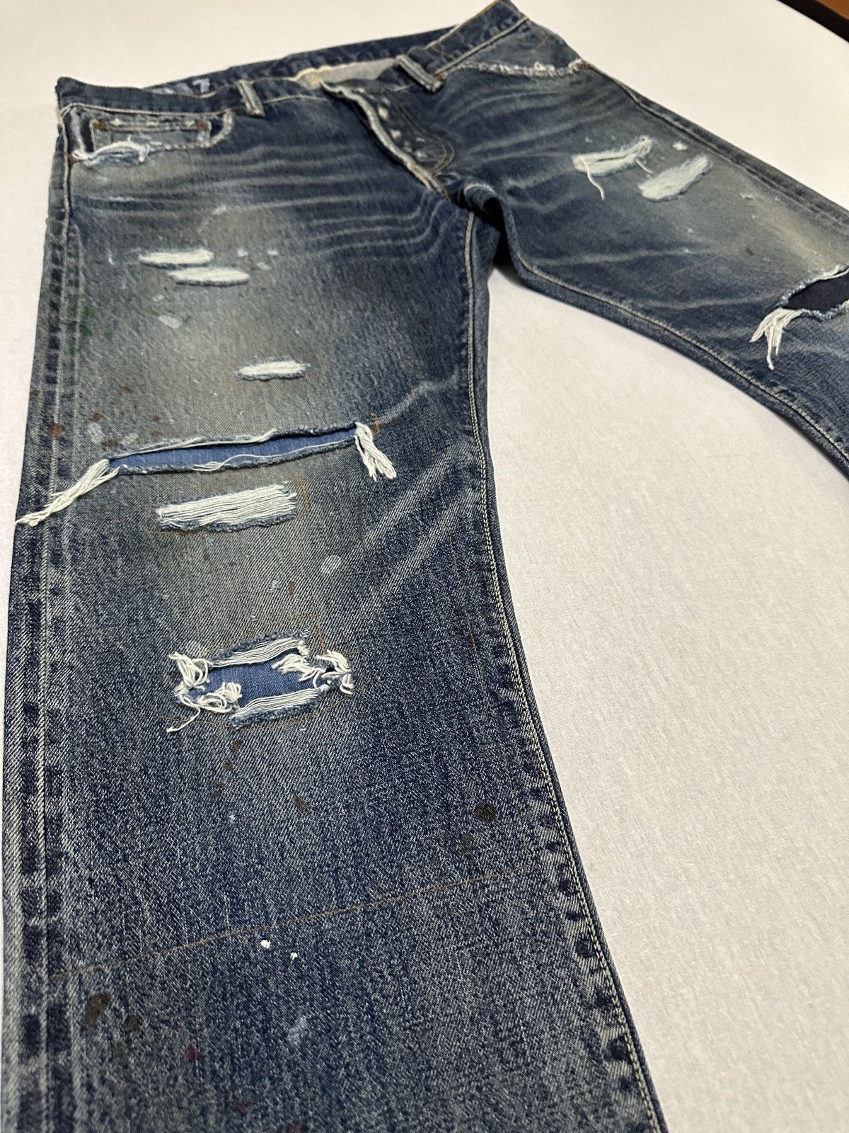 Visvim Visvim Social Sculpture 01 Slim Damaged-17 L32 W34 | Grailed