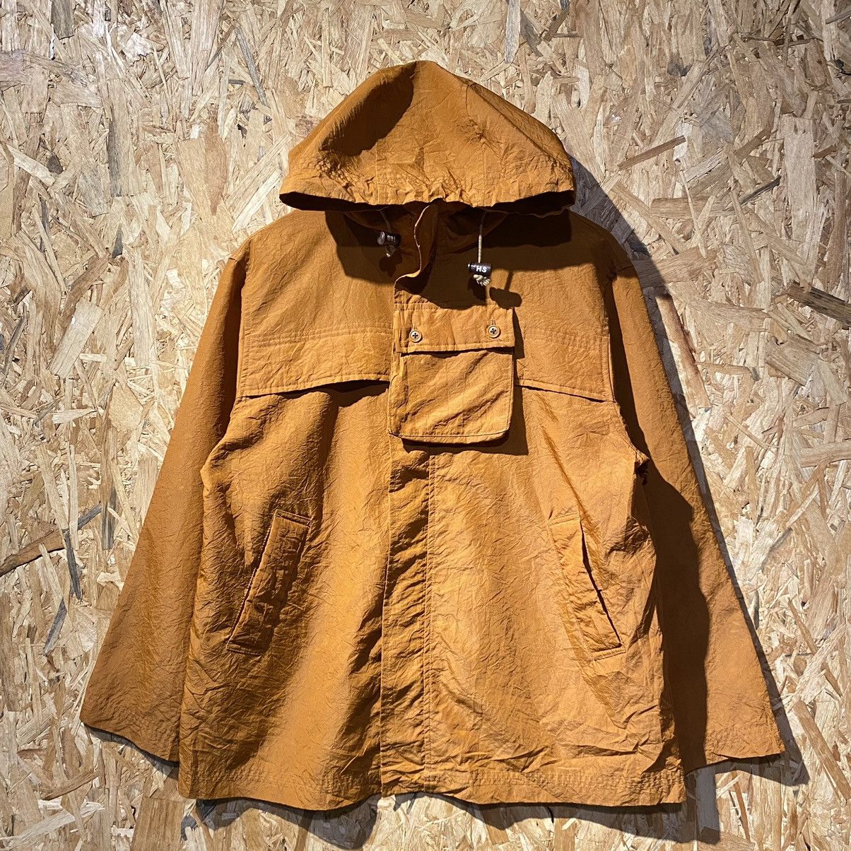 Hai Sporting Gear × Issey Miyake 90s Vintage Hai Sporting Gear Mustard Yellow Pocket Jackets Size US L / EU 52-54 / 3 - 1 Thumbnail