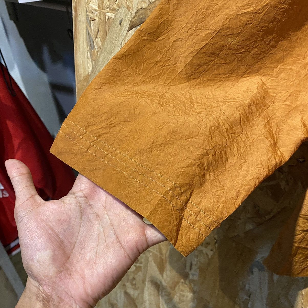 Hai Sporting Gear × Issey Miyake 90s Vintage Hai Sporting Gear Mustard Yellow Pocket Jackets Size US L / EU 52-54 / 3 - 8 Thumbnail