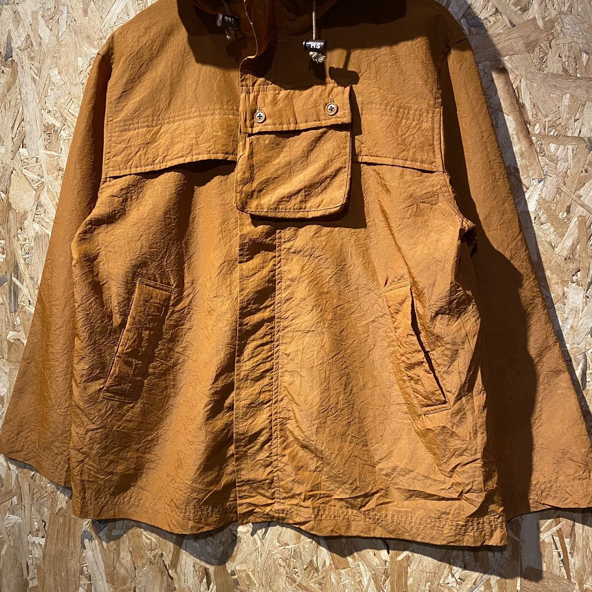 Hai Sporting Gear × Issey Miyake 90s Vintage Hai Sporting Gear Mustard Yellow Pocket Jackets Size US L / EU 52-54 / 3 - 5 Thumbnail