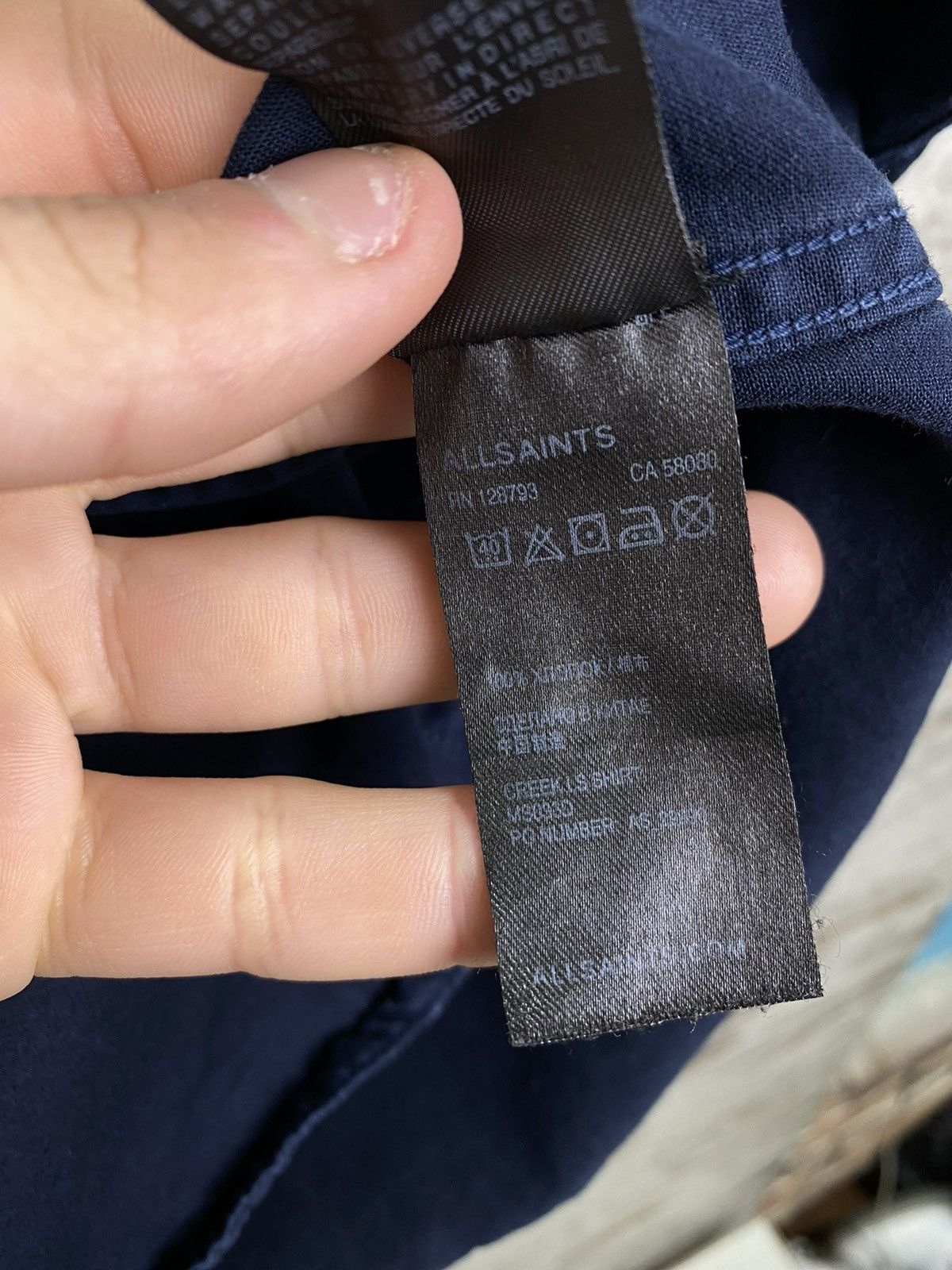 Allsaints × Japanese Brand Men AllSaints CREEKIS LS SHIRT Button Up Hawaiian luxury SS Size US S / EU 44-46 / 1 - 13 Thumbnail