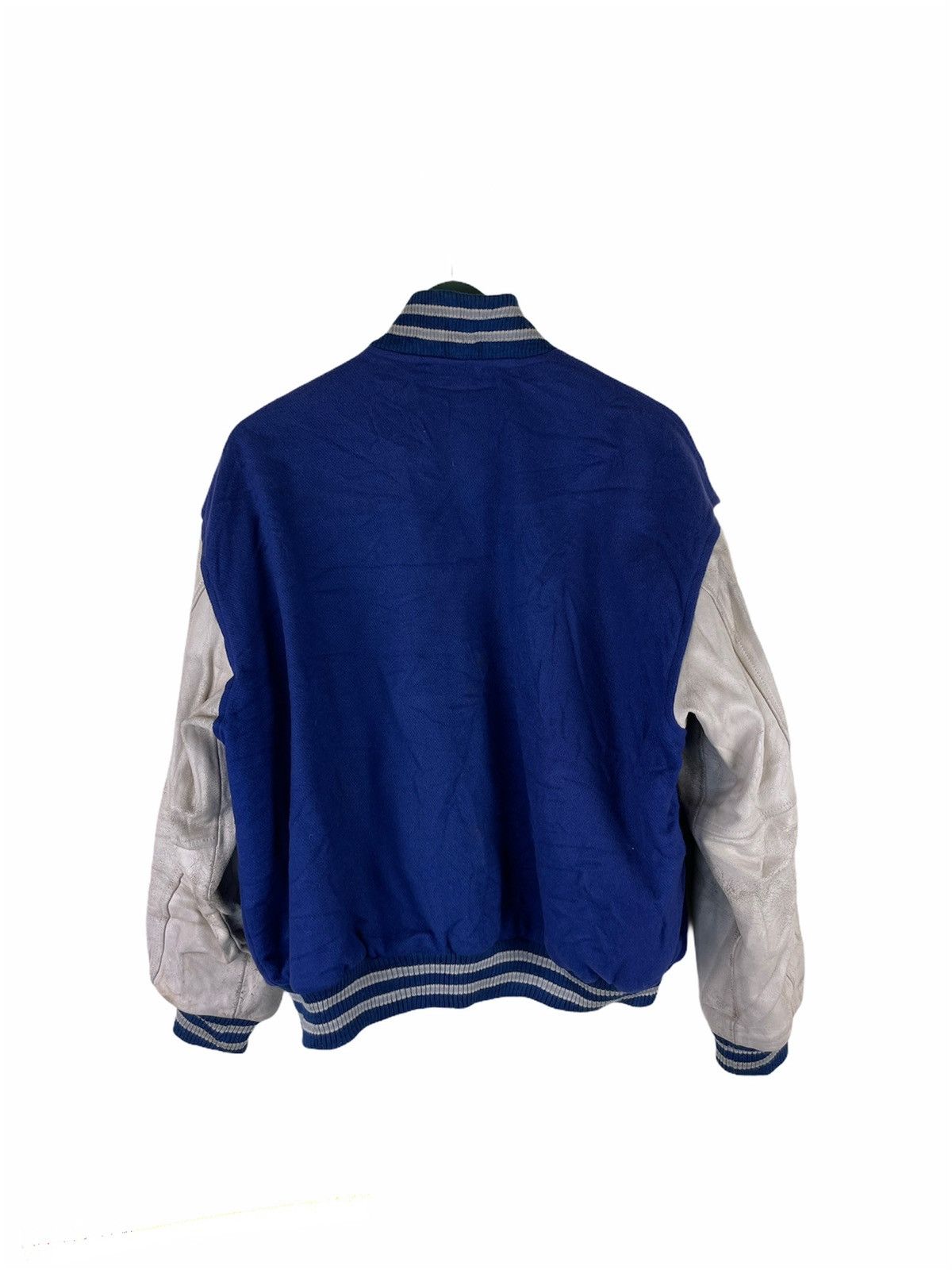 Starter × Vintage Vintage Starter NFL Team Sleeve Leather Varsity Jacket Size US M / EU 48-50 / 2 - 2 Thumbnail