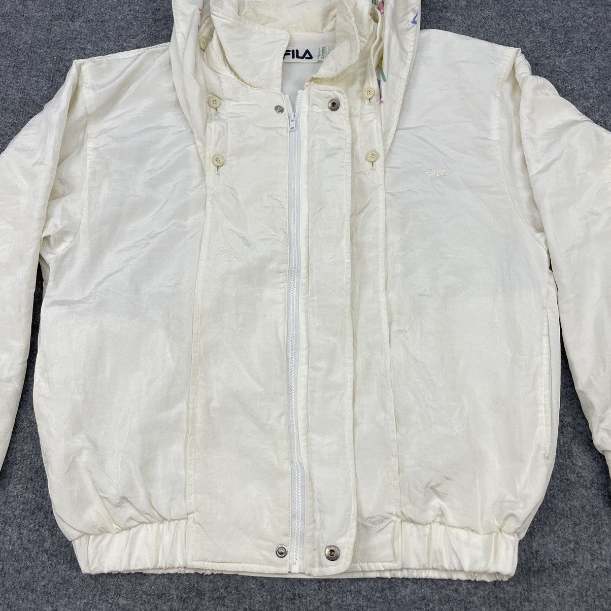 Fila × Vintage Vintage Fila Windreaker Hoodie Jacket Size US M / EU 48-50 / 2 - 5 Thumbnail