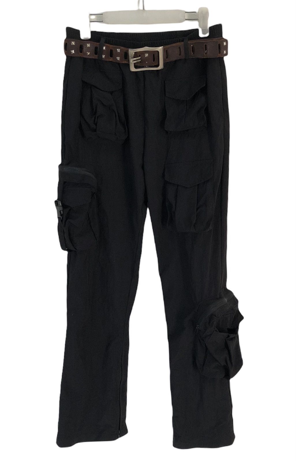 image of General Research Multi Pocket Tactical Combat Cargo Pant in Black, Men's (Size 30)