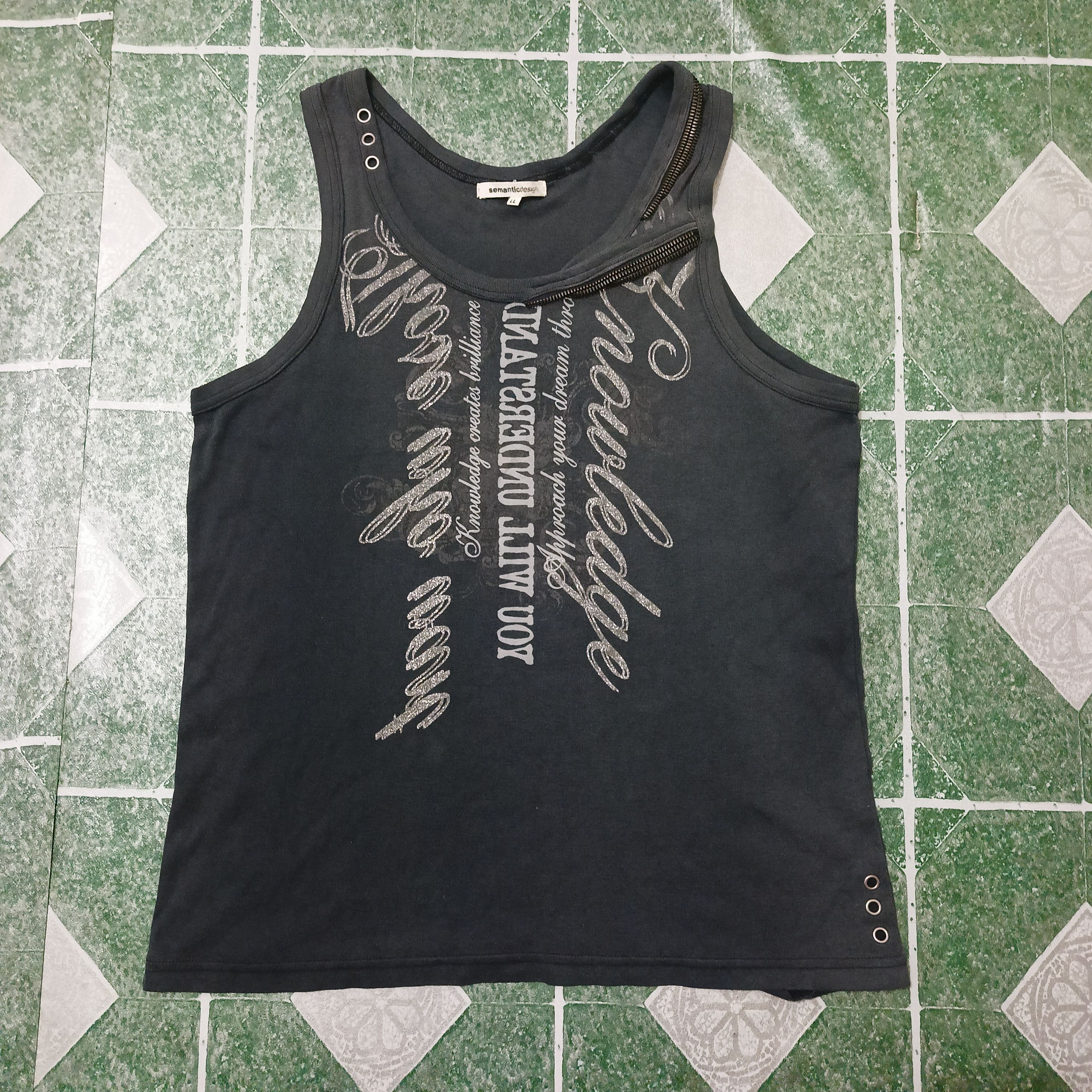 semanticdesign Rare!!! Punk style Semantic design You Will Understand Size US S / EU 44-46 / 1 - 1 Thumbnail