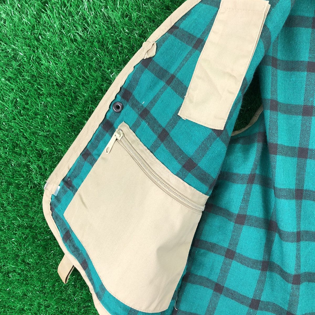 Japanese Brand Vintage Vest Multi Pocket Original Fishing Wear by GETT Size US M / EU 48-50 / 2 - 10 Thumbnail