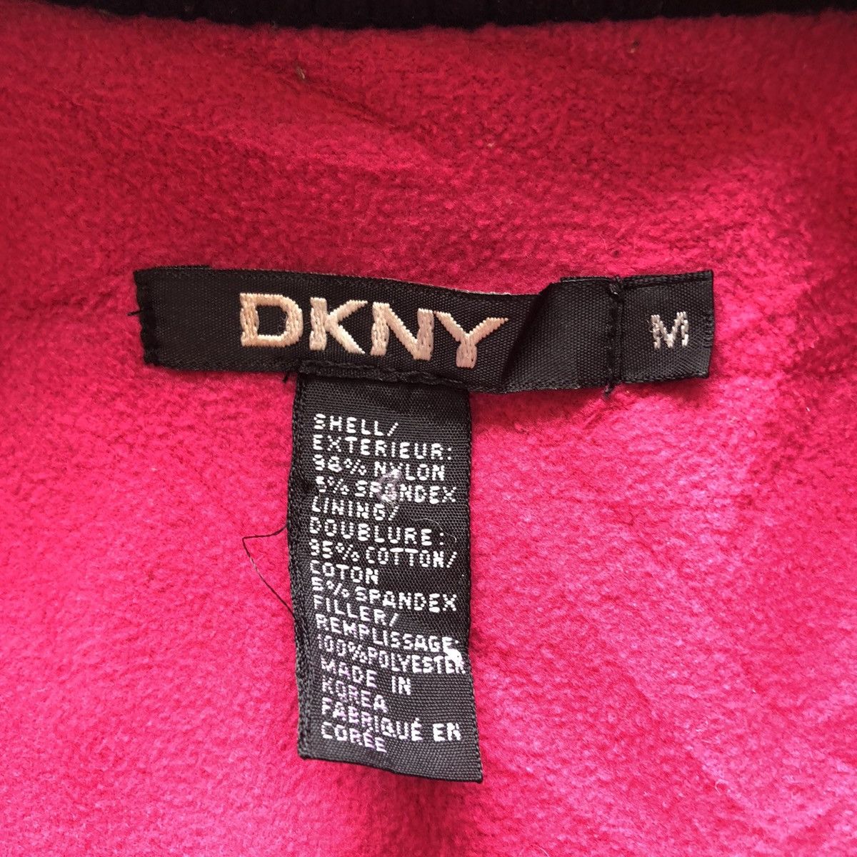 DKNY Vintage DKNY Zipper Sweater Jacket Size US M / EU 48-50 / 2 - 13 Thumbnail